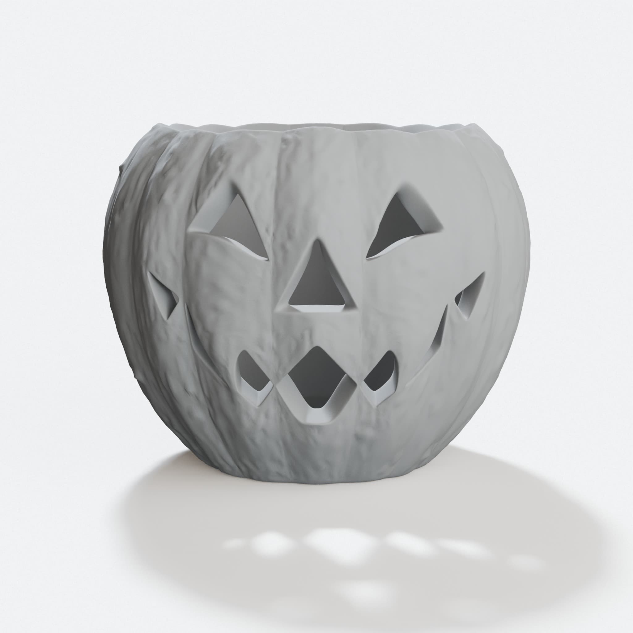 Jack-O-Lantern 3D Printed Home Decor File
