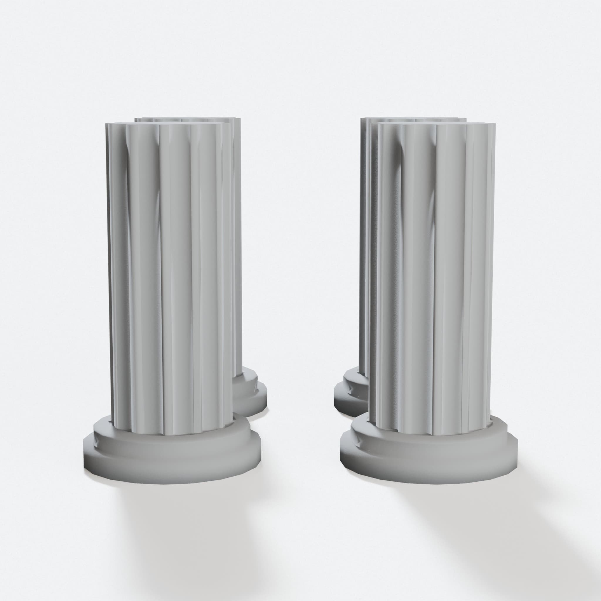 DND Pillars 3D Printed Toys for Tabletop Games