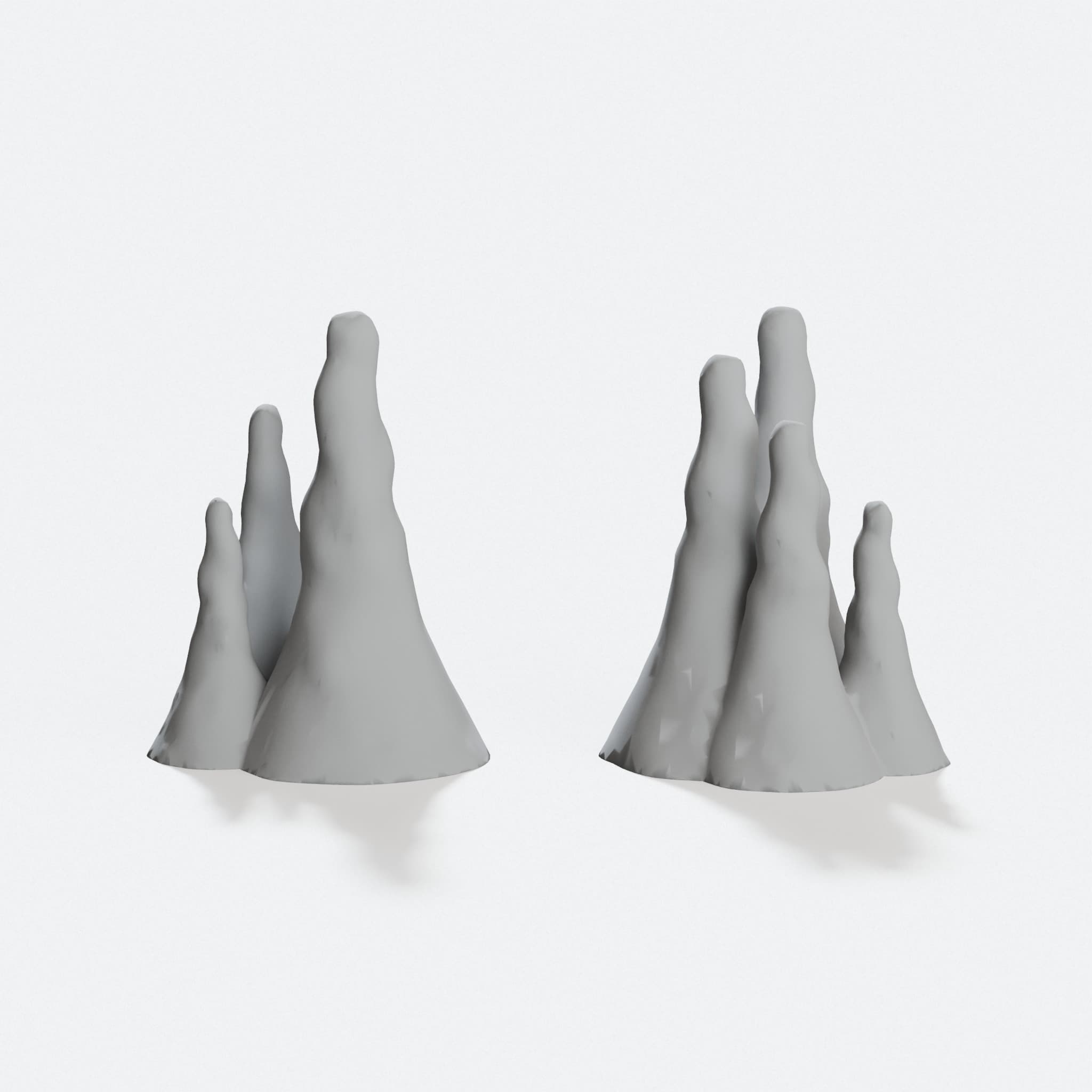 DnD Cave Stalagmites Scatter Terrain