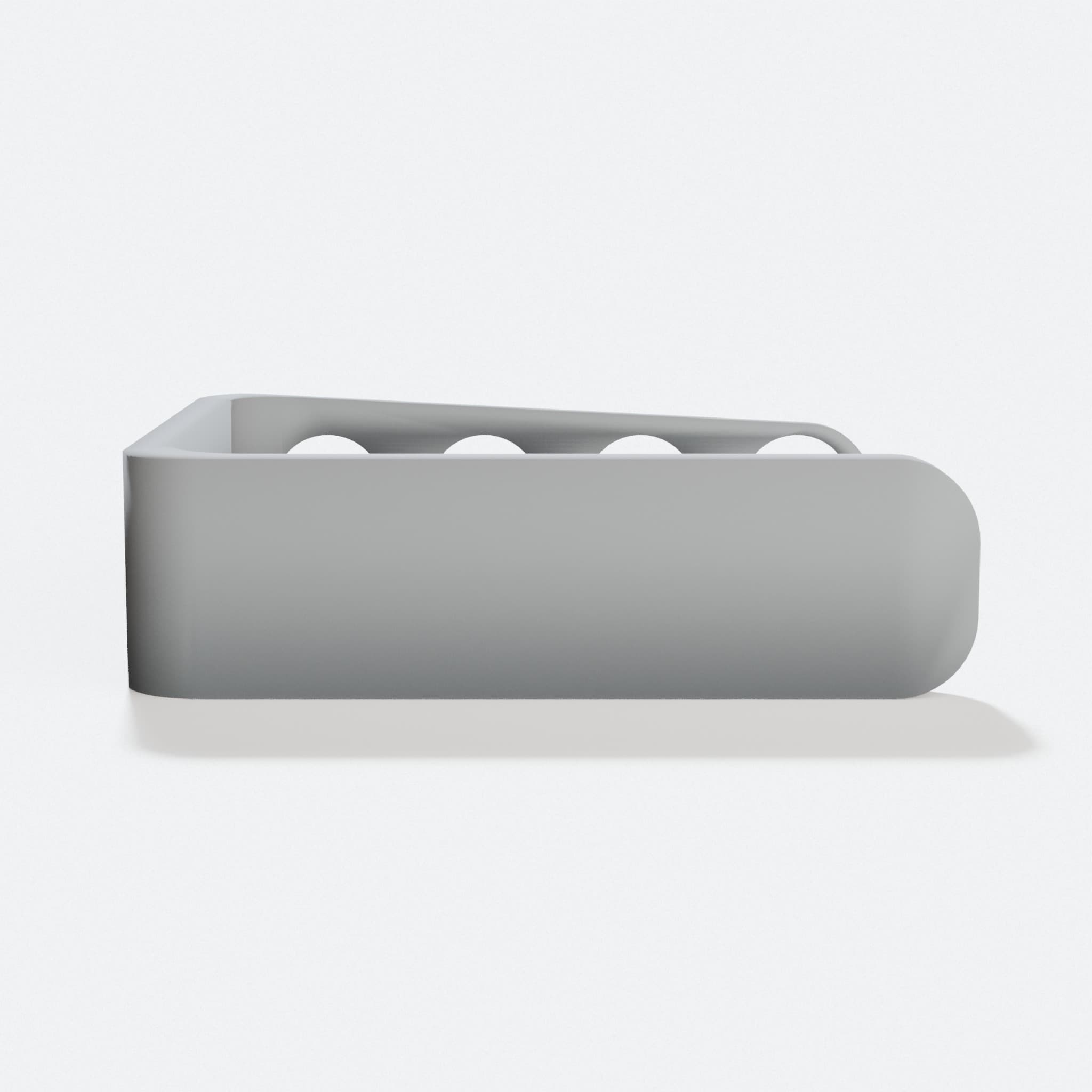 Quad Toothbrush Holder – 3D Printed Bathroom Organizer