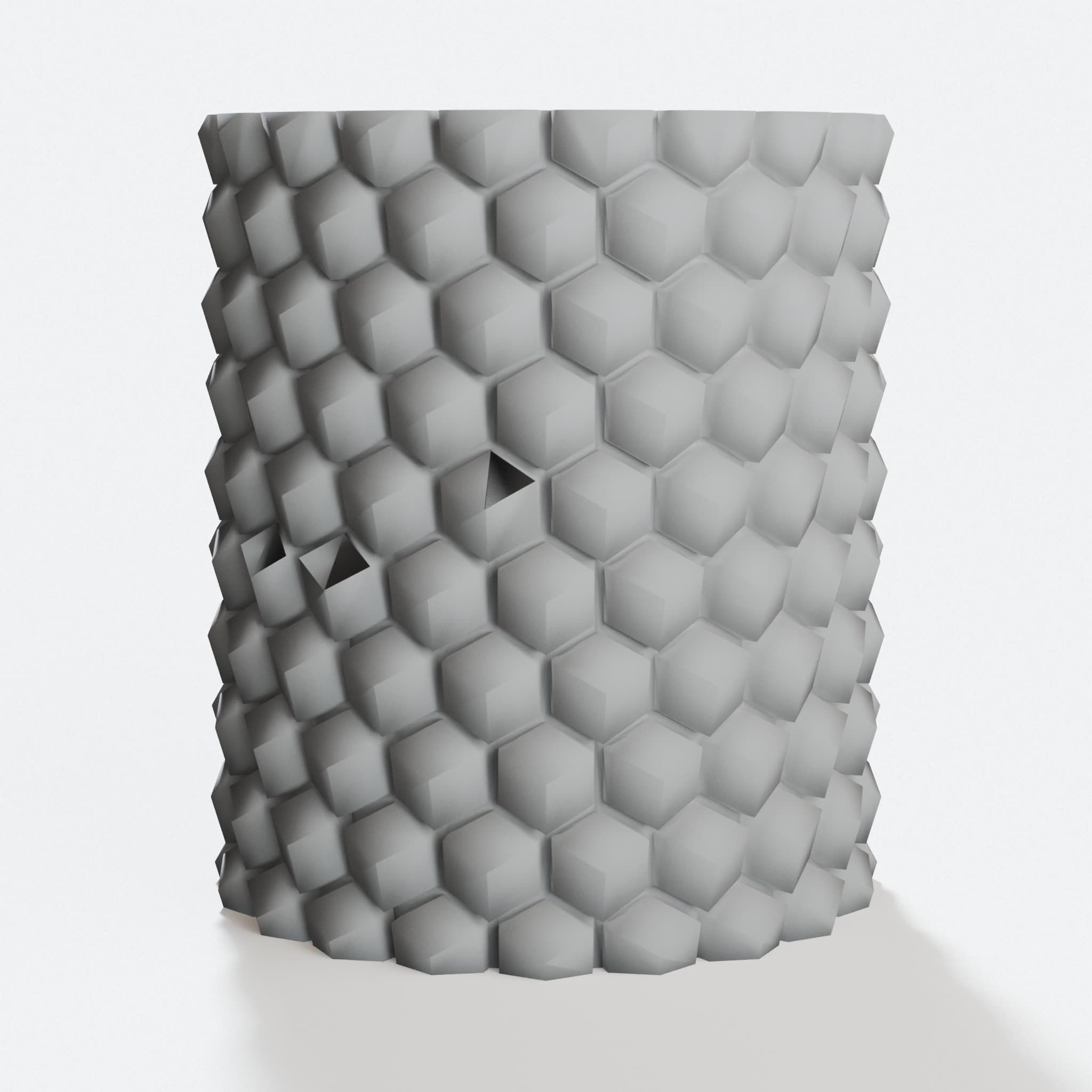 Geoflower: Geometric 3D Printed Flower Pot