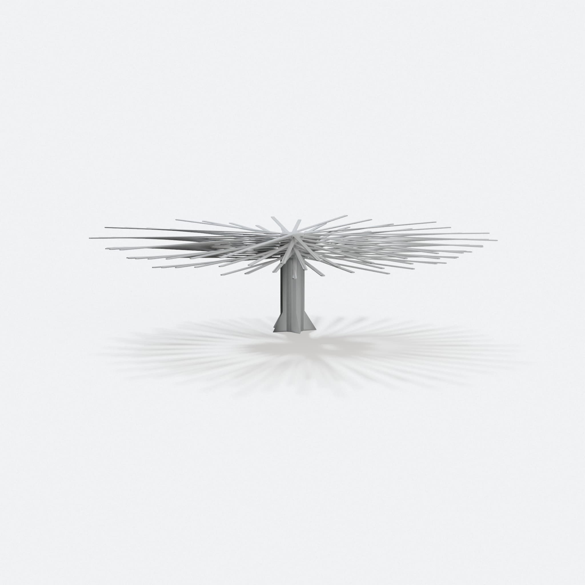 Customizable 3D Printed Flower - Drooloop Design Home Decor