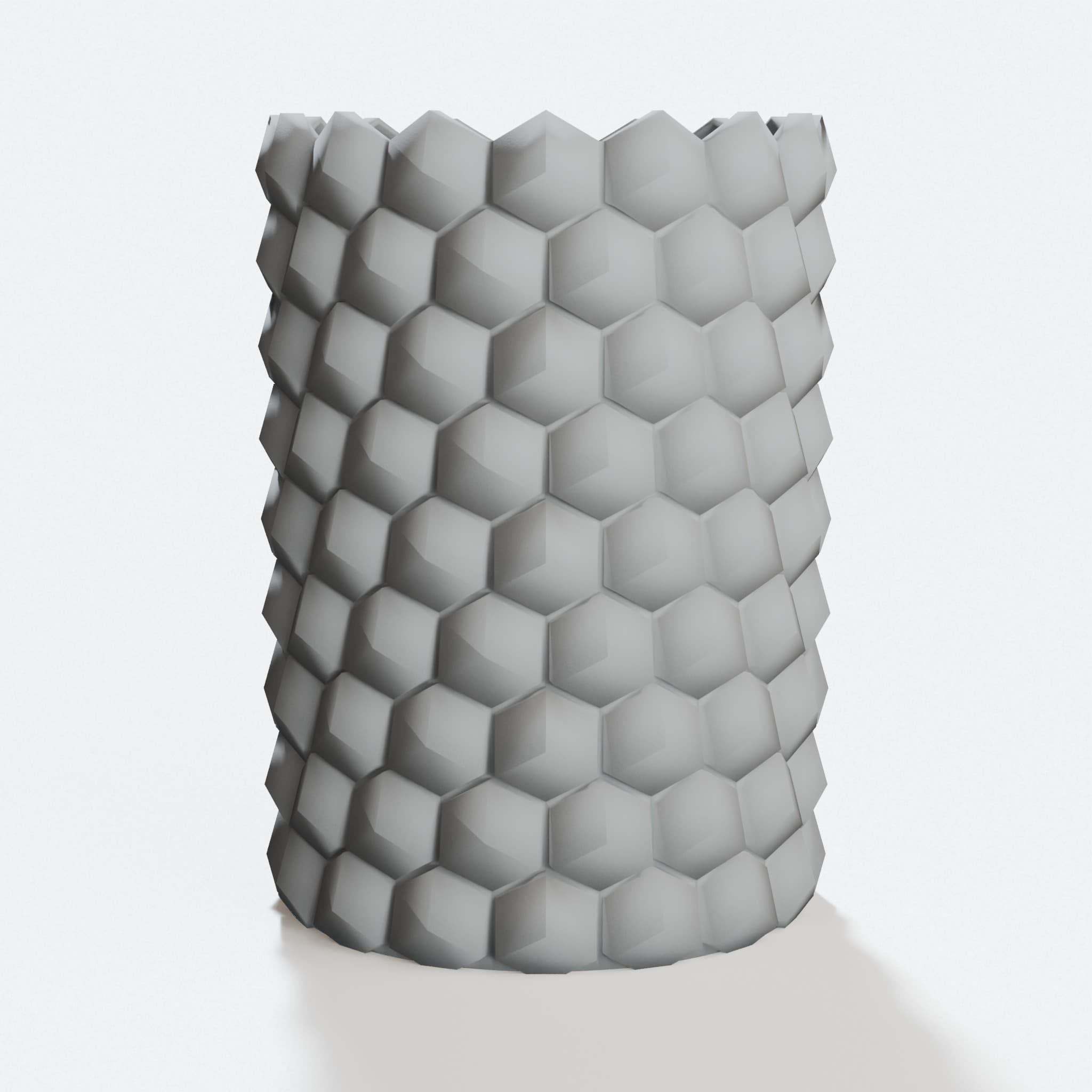 Parametric Honeycomb Vase - Customizable 3D Printed Home Decor