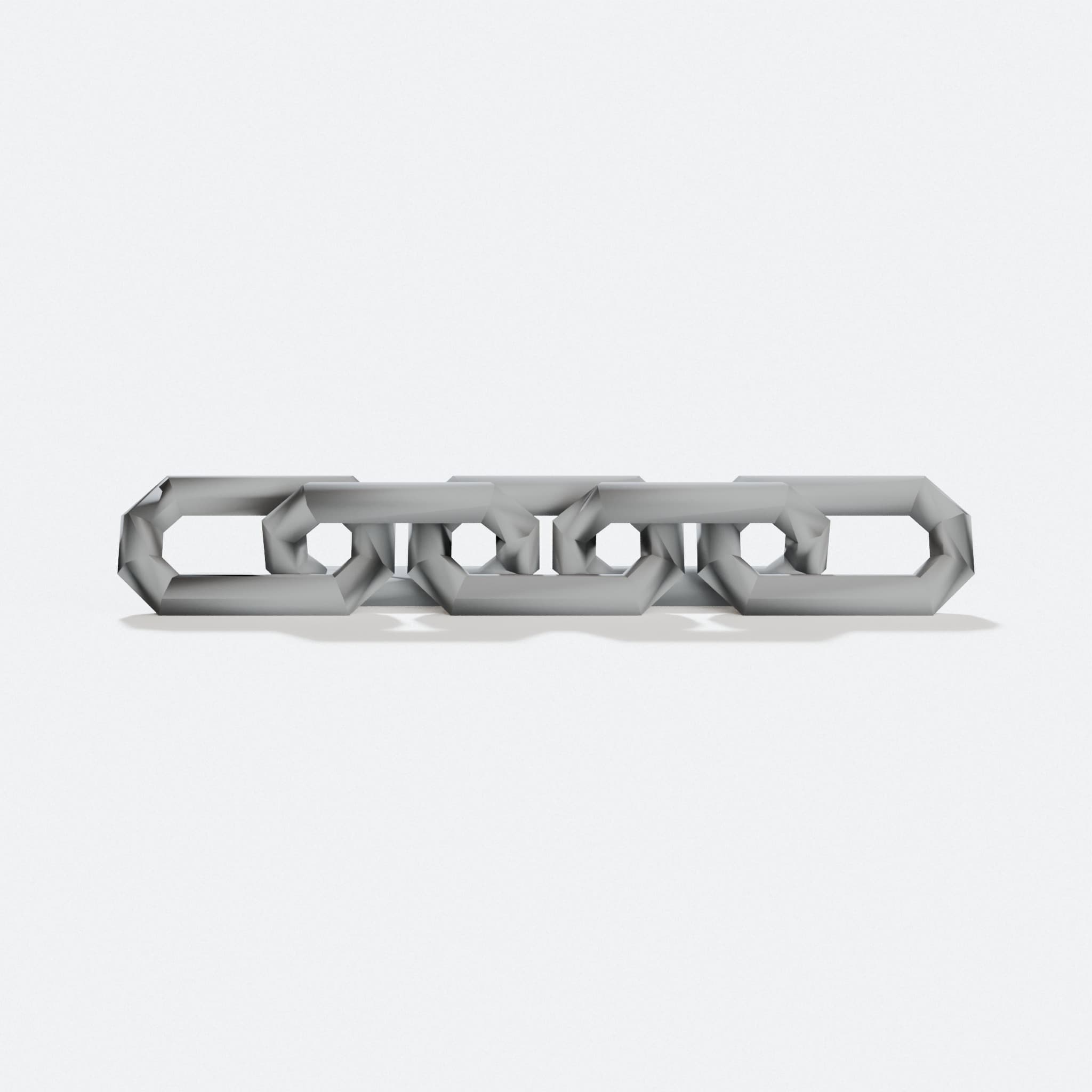 Customizable Chain Generator - 3D Printable Parametric Links
