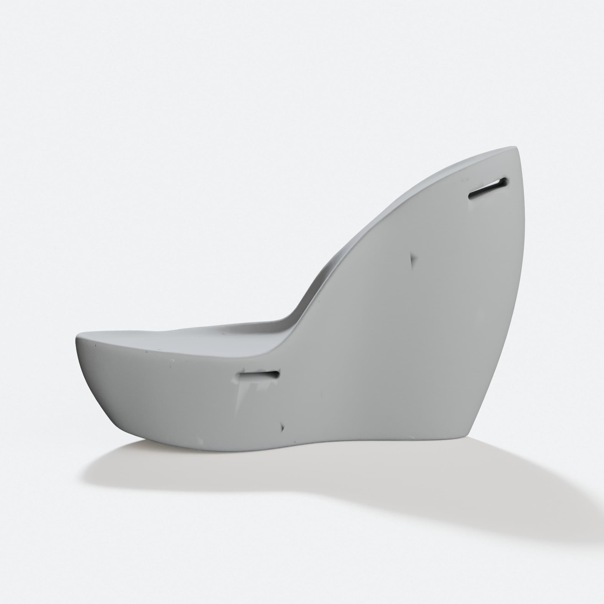 Wedge Sandal Pair, 3D-Printed Wearable Footwear