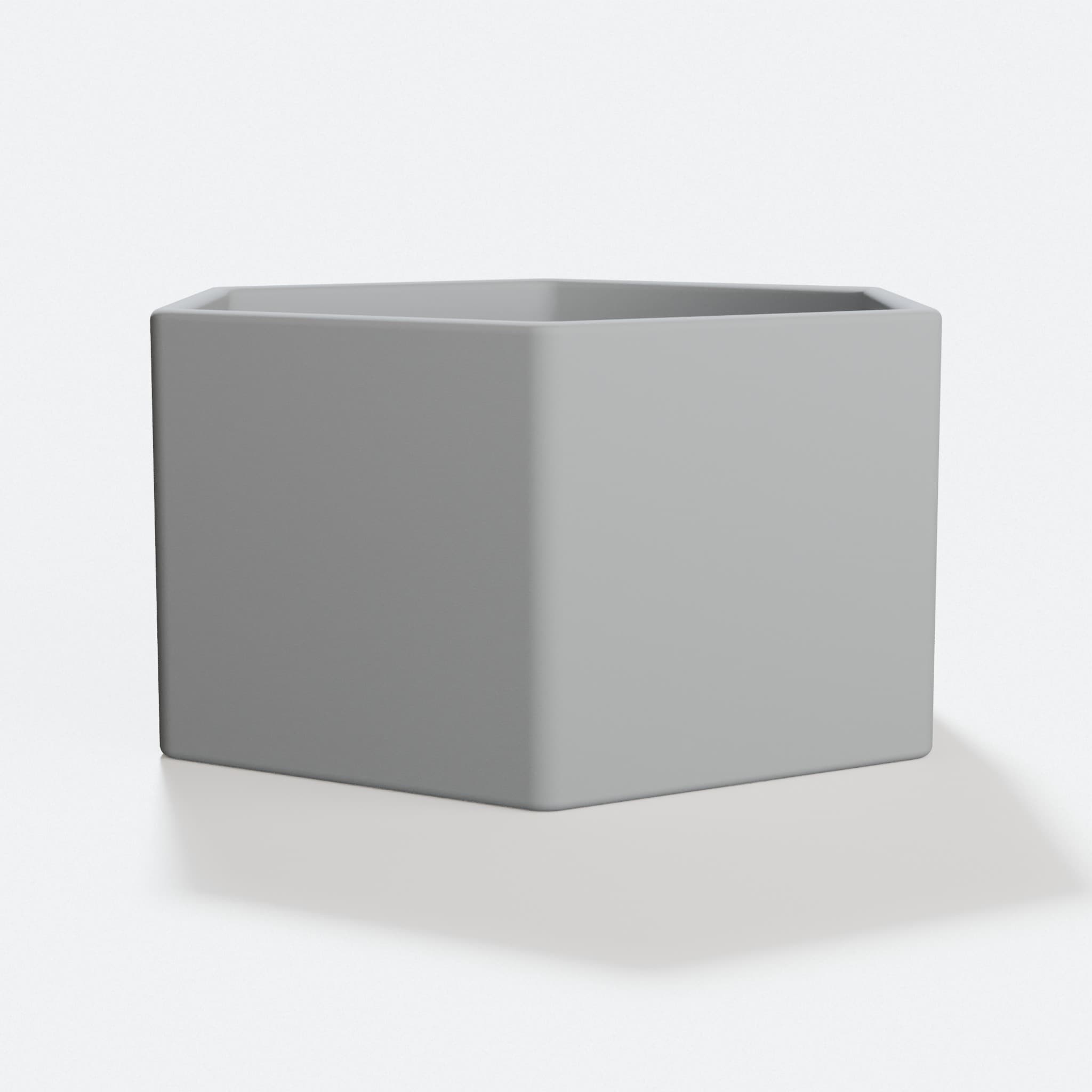 Hexagon Succulent Pot – 3D Printed Home Decor Planter