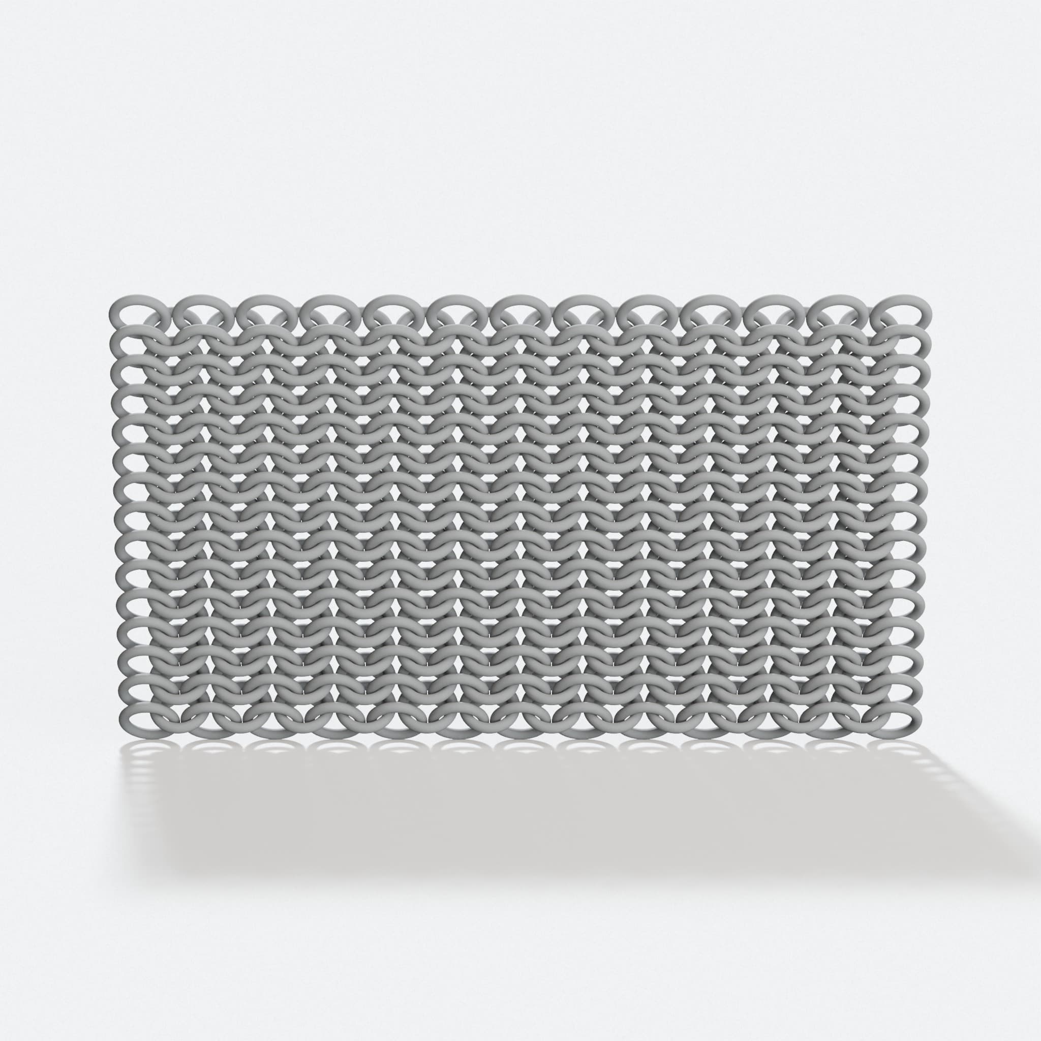 3D Printed Chainmail Sheet for Cosplay and LARP