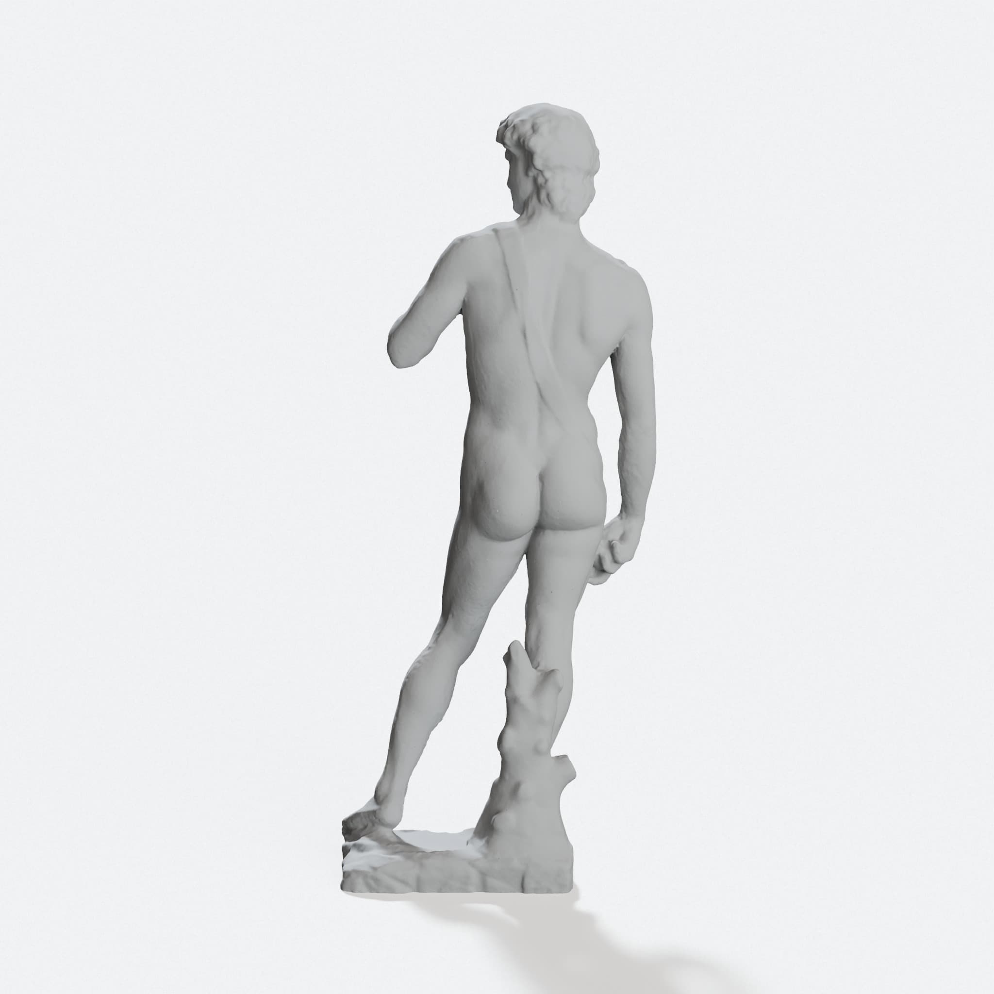 David by Michelangelo 3D Scan Sculpture