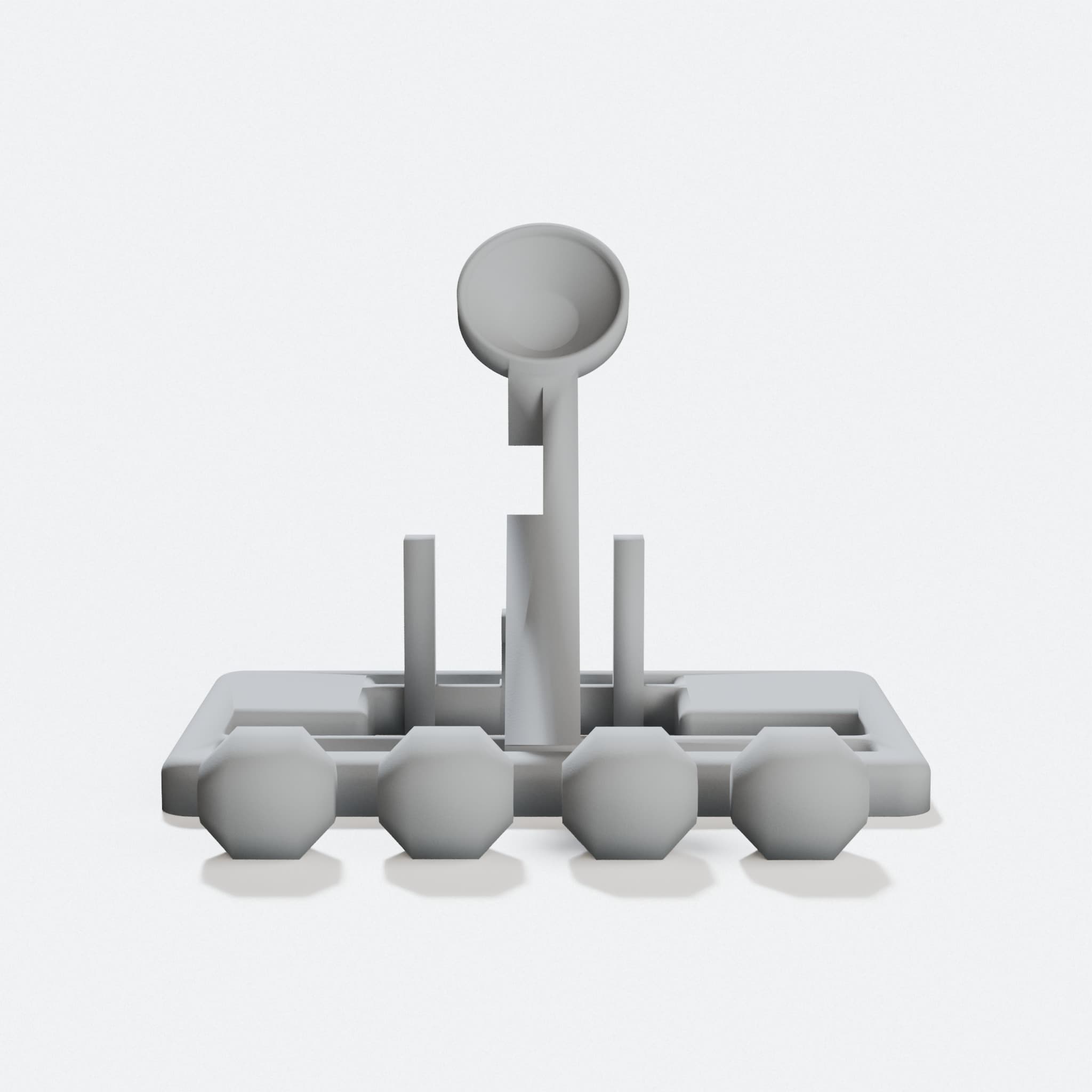 Micro Catapult V2, Easy Print Desktop Toy