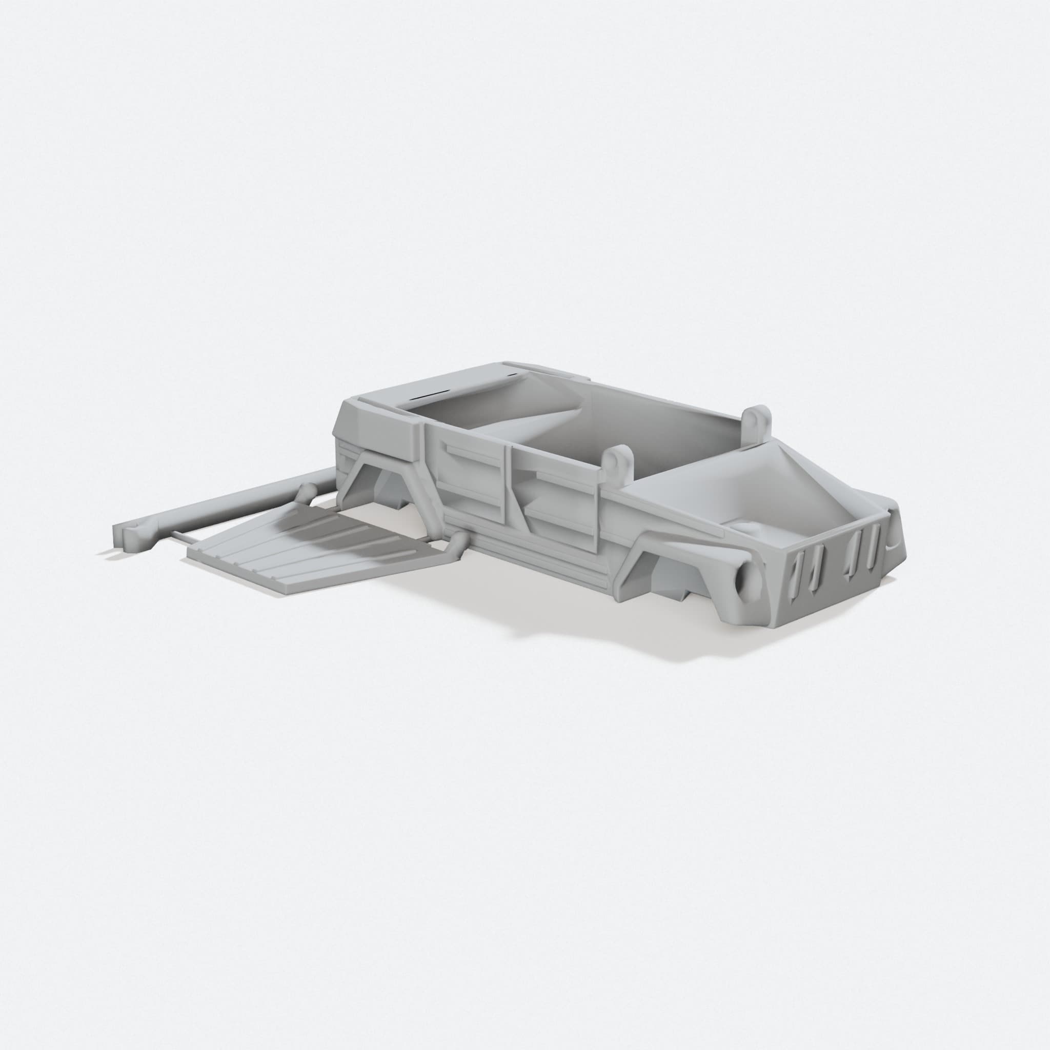 Volkswagen Thing 1:50 Scale 3D Printed Toy Model