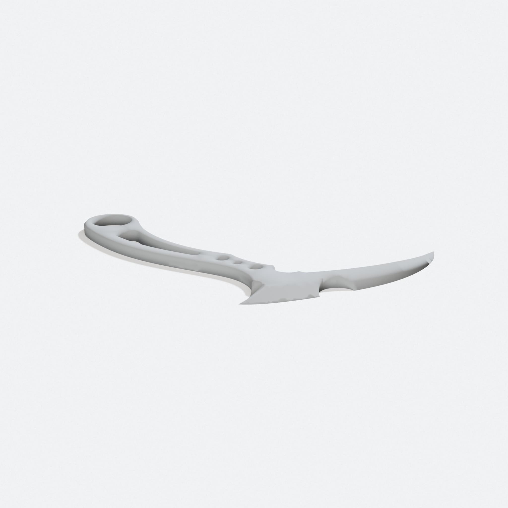 3D Printed Hand Scythe Workshop Tool