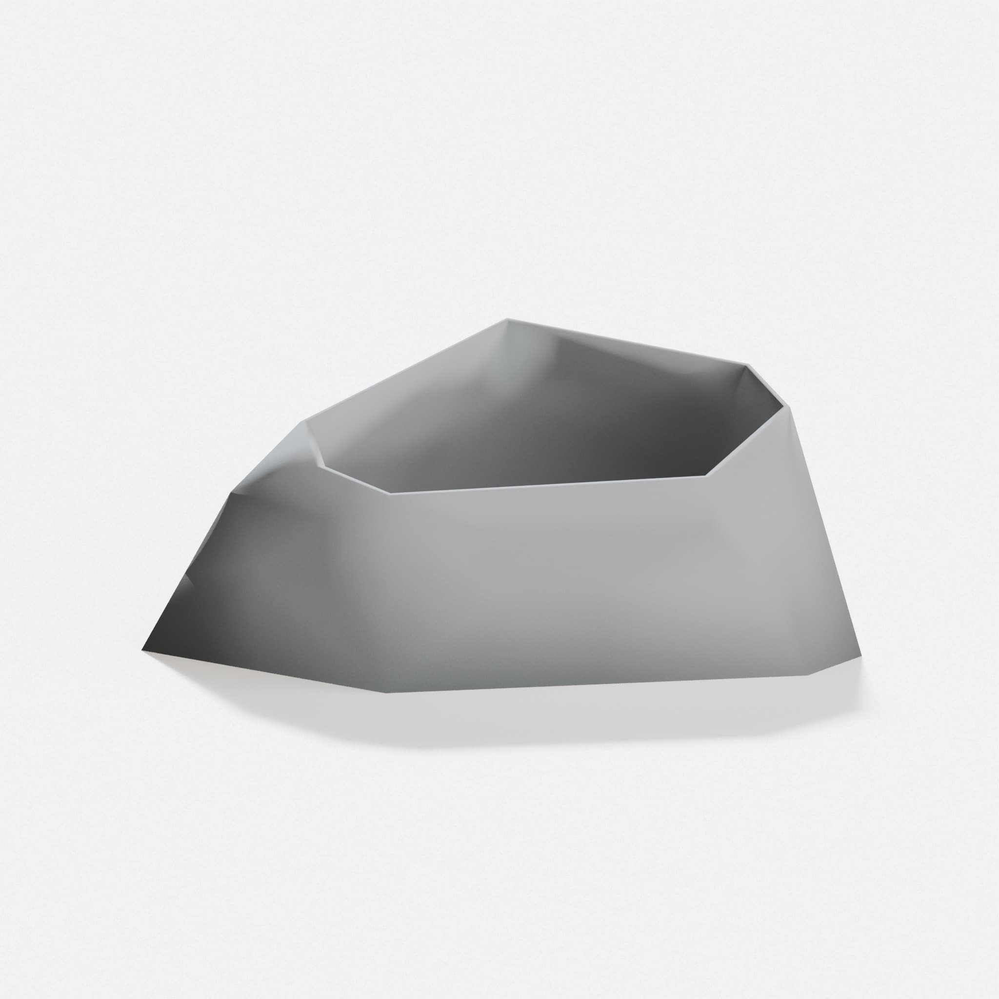 Voronoi 3D Printed Flower Pot for Home Decor