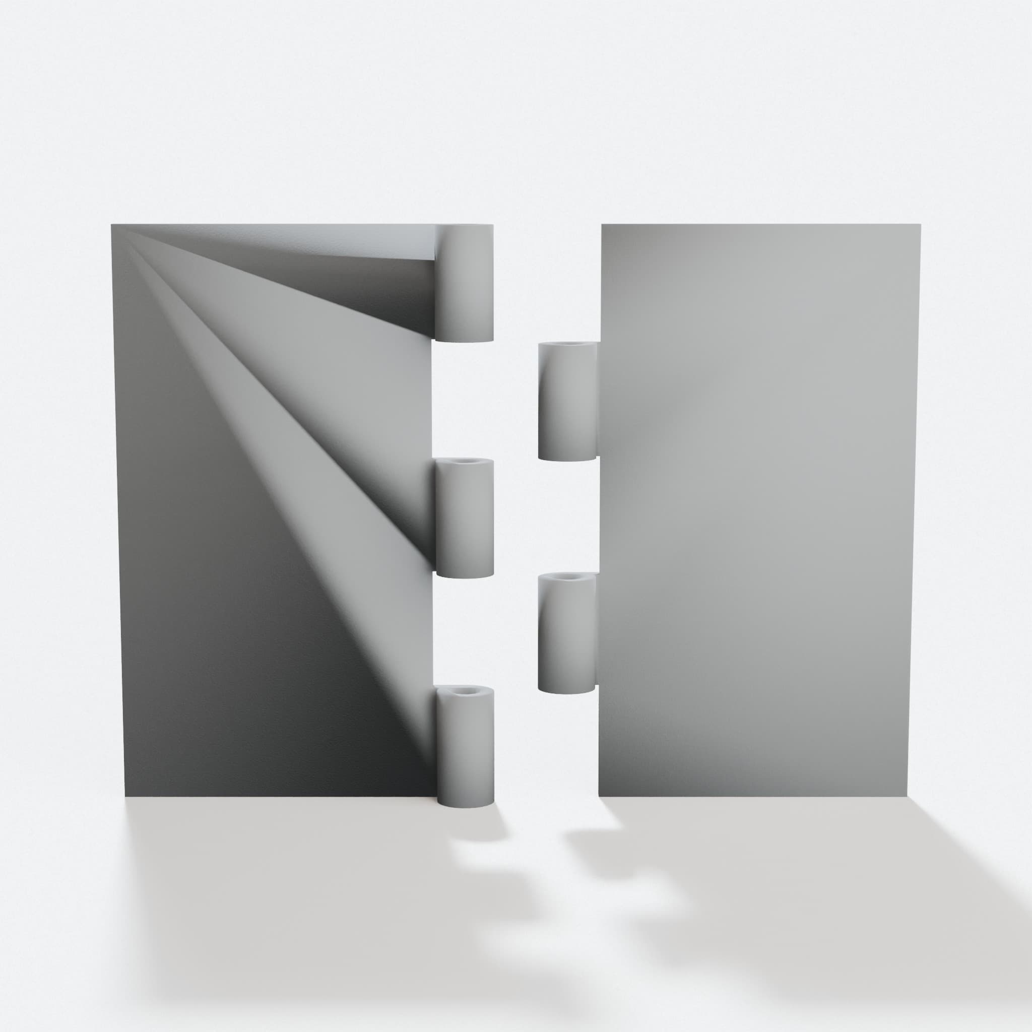 Hinge Variations - Parametric 3D Printable Hinges