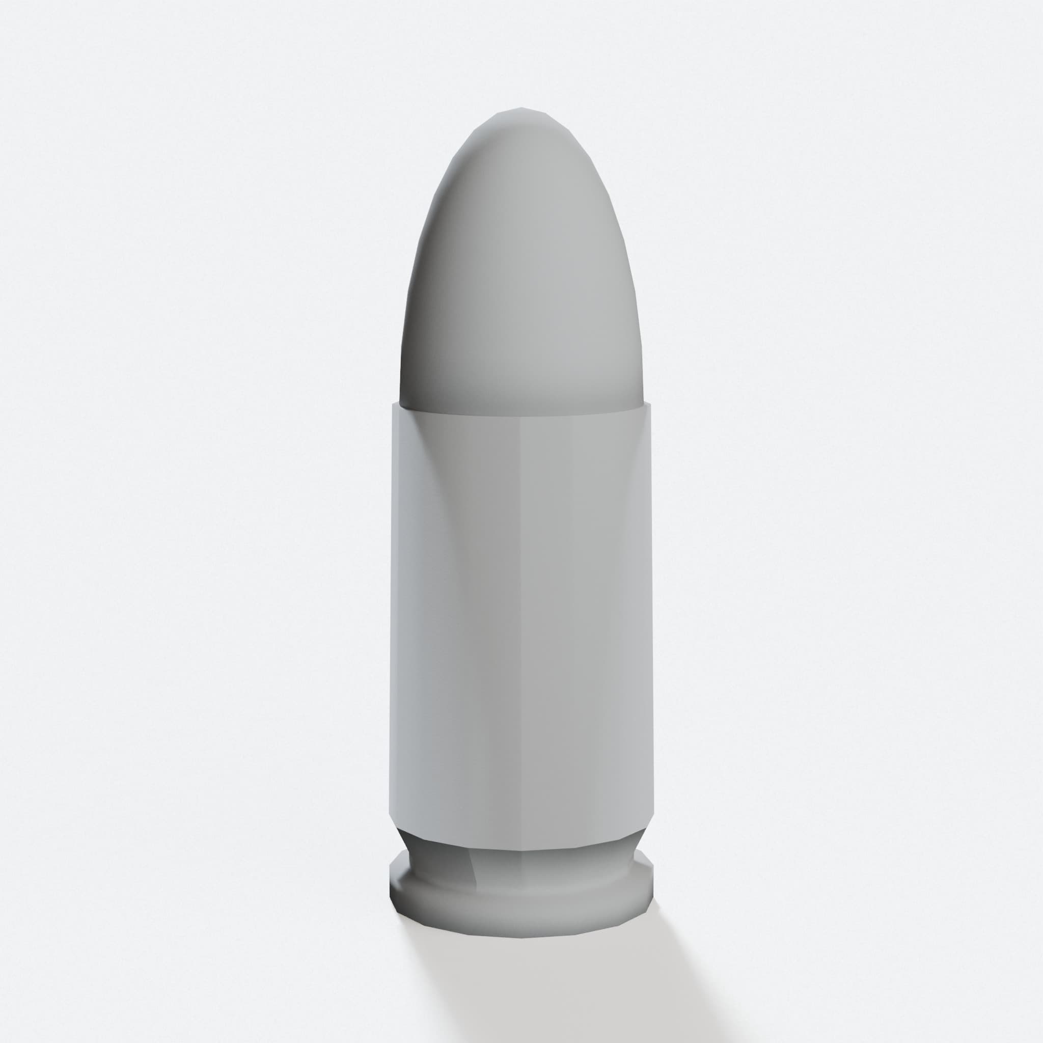 9mm Bullet Replica Keychain & Desk Fidget Toy