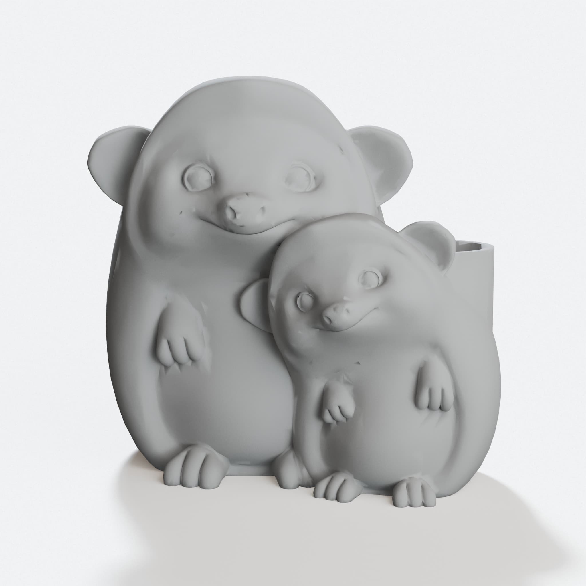 Hedgehog Planter 3D Printed Home Decor