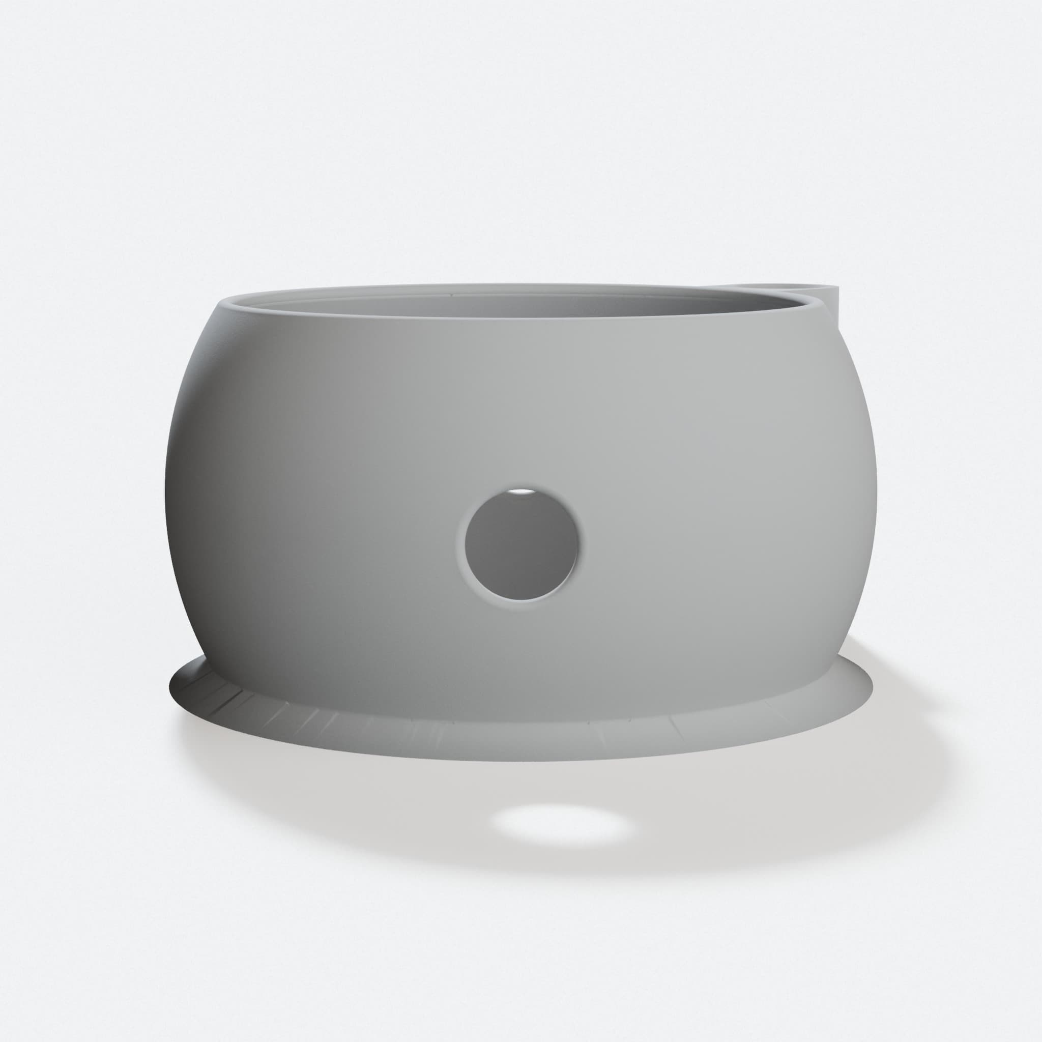 Customizable Yarn Bowl: 3D Printed Office Accessory