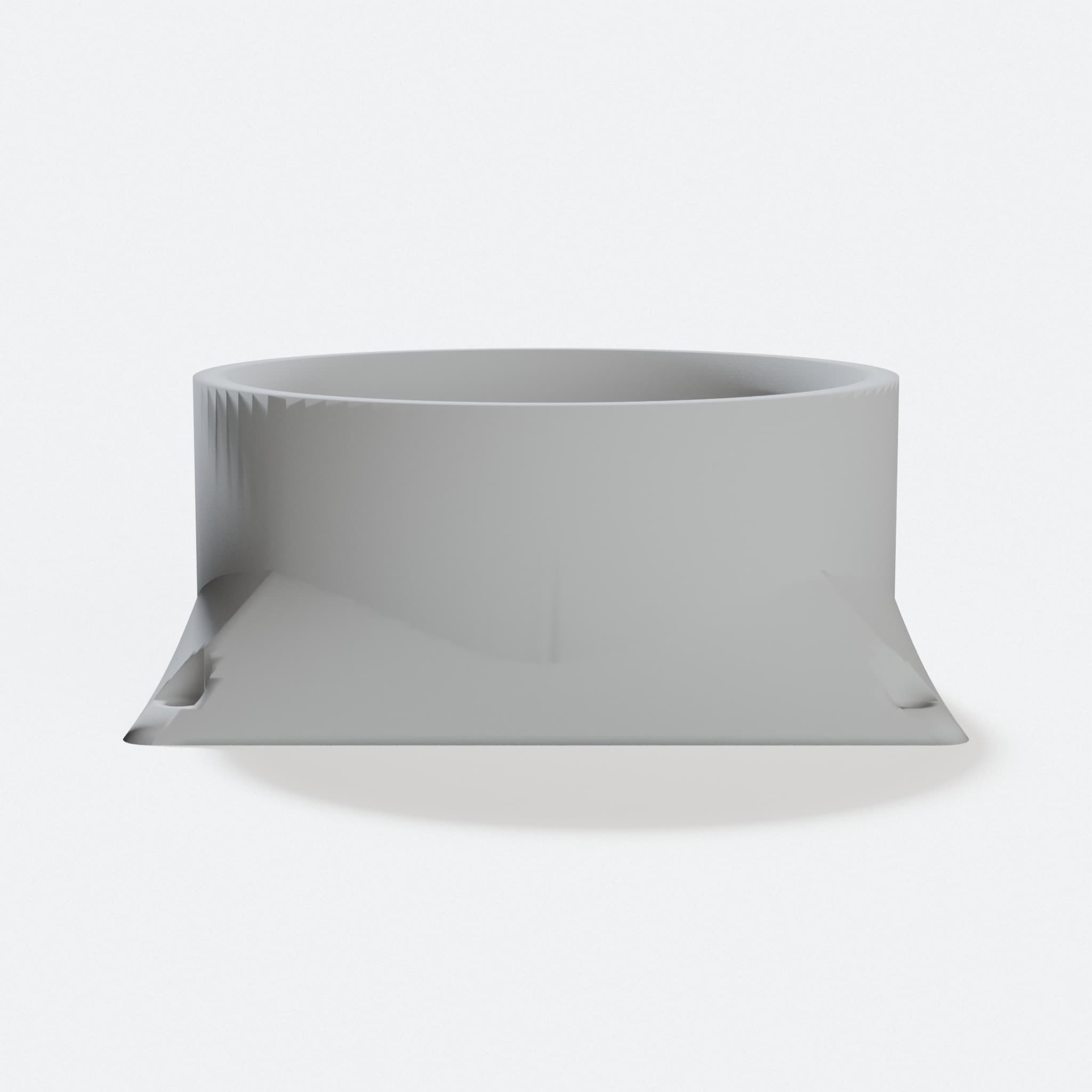 4-Inch Box Fan Adapter for Workshop Ducts