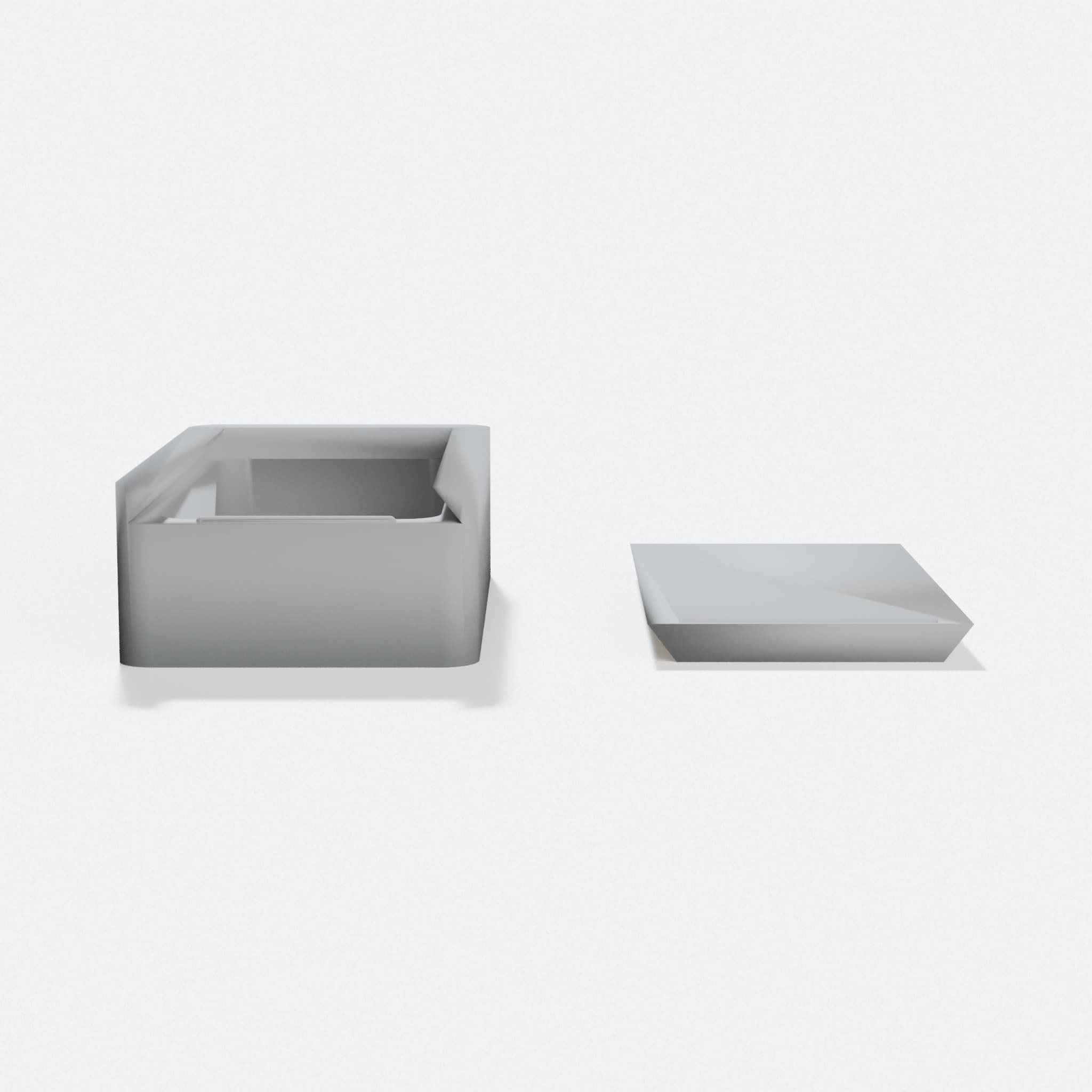 Customizable Box with Sliding Top and Dividers