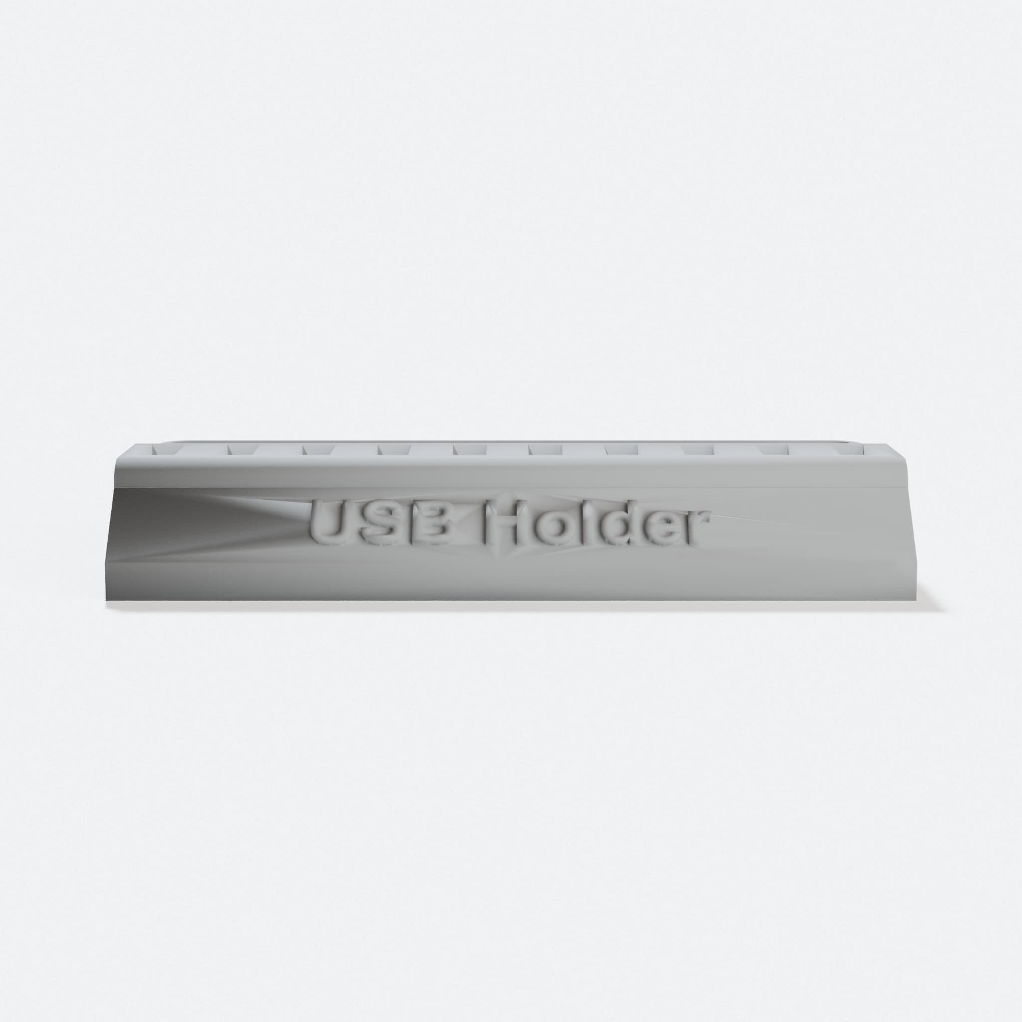 USB Holder with Storage Box for Caps