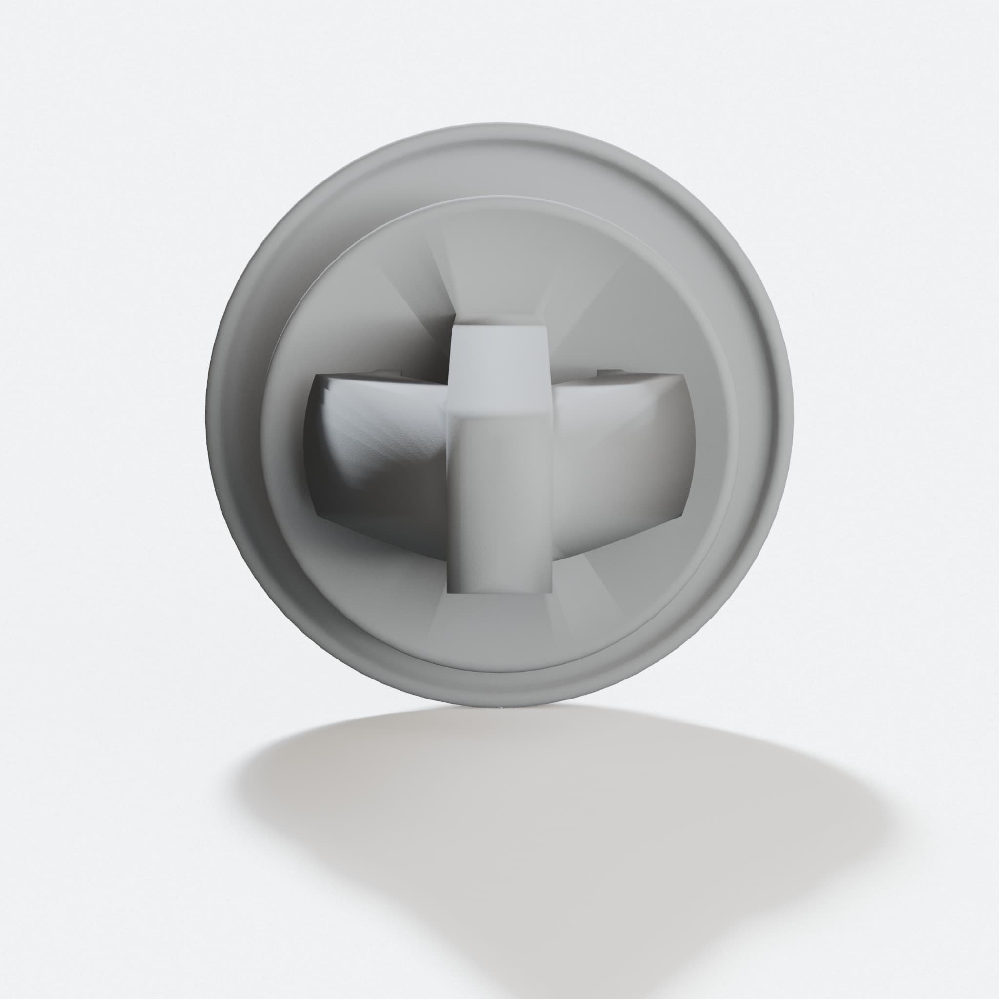 Honda Plastic Clip 8mm, 3D Printed Car Accessory