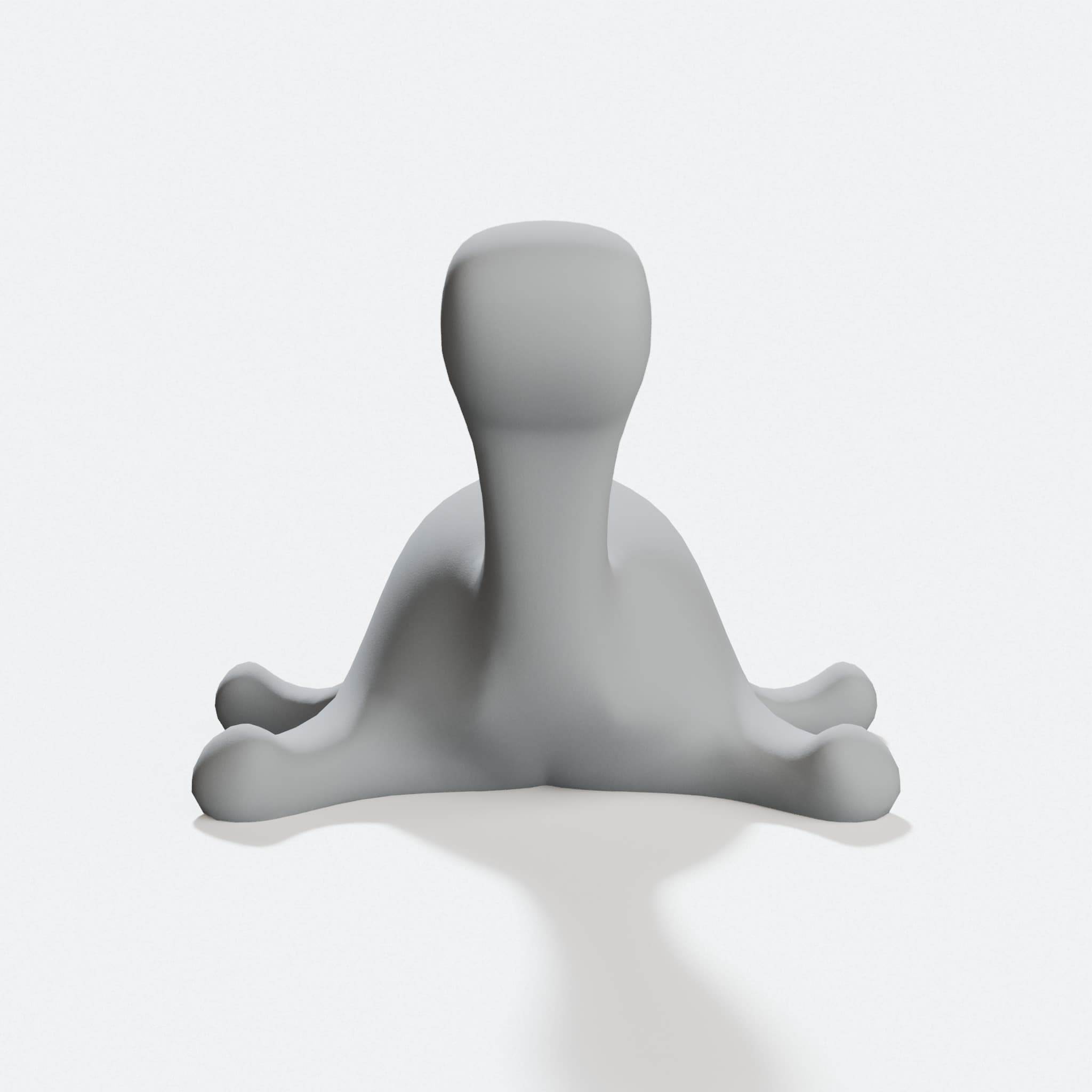Dinosaur Toy 3D Printed Figurine