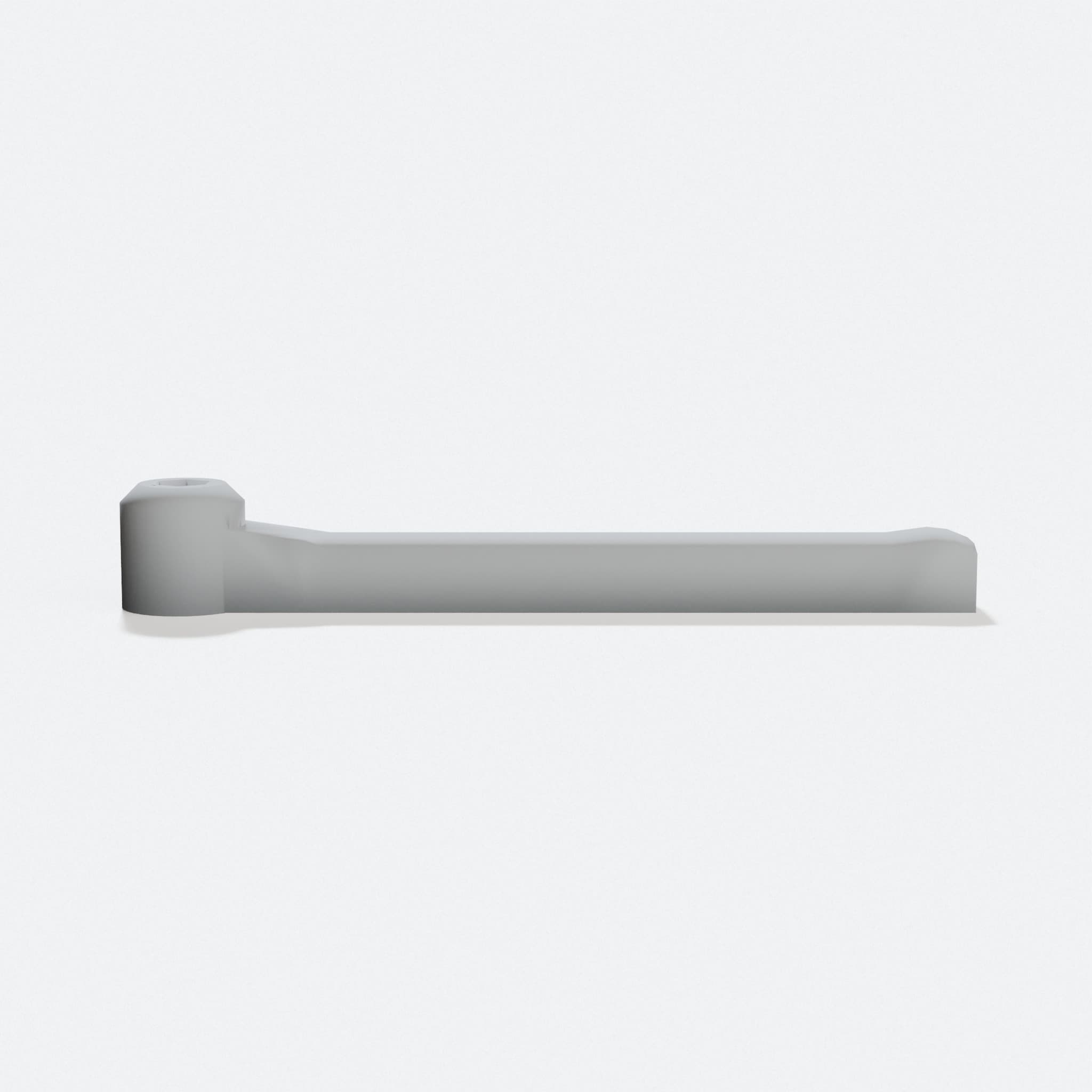 Low Profile Right Angle Screwdriver Handle for Tight Spaces
