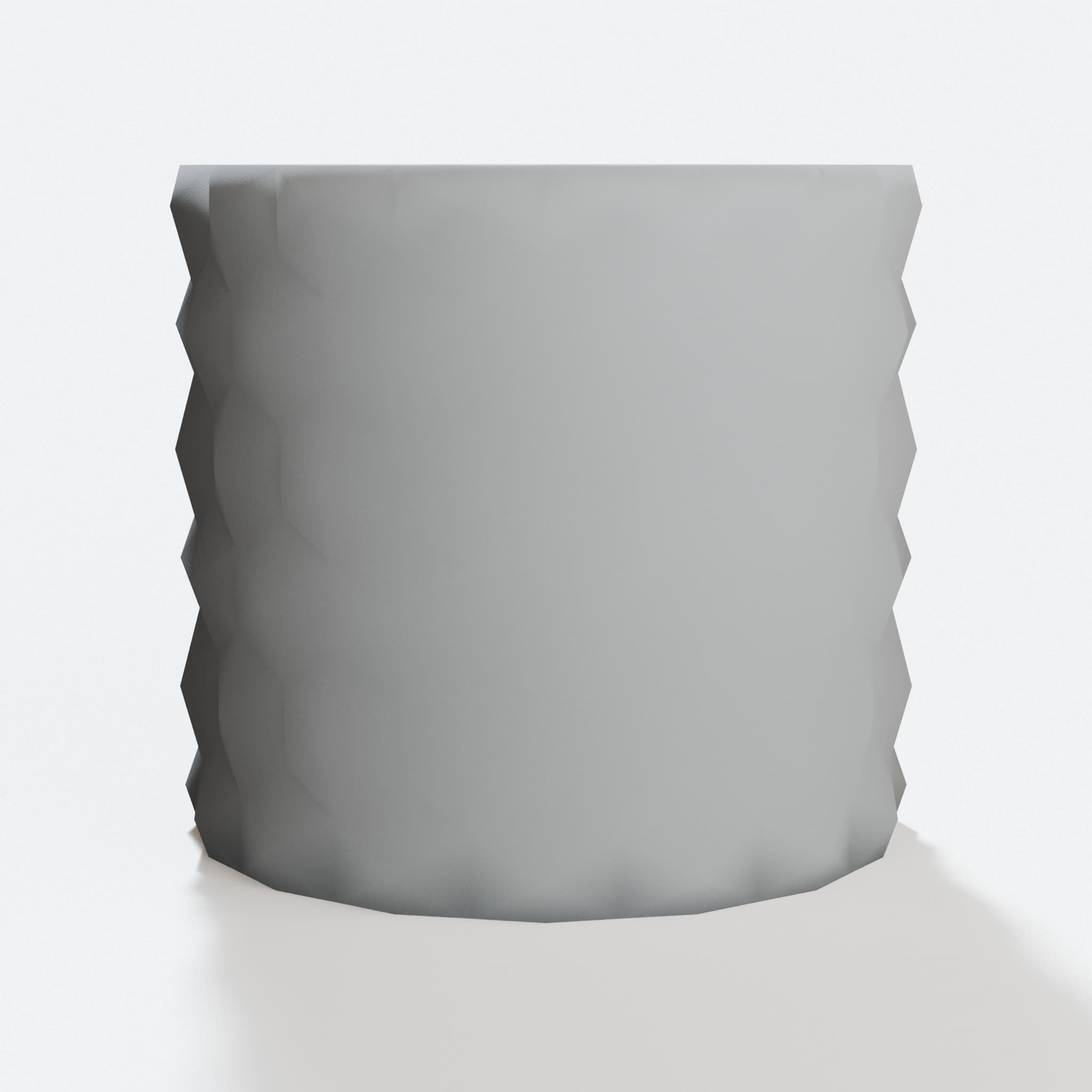 Hexagon Spiral Vase – Faceted 3D Printed Home Decor
