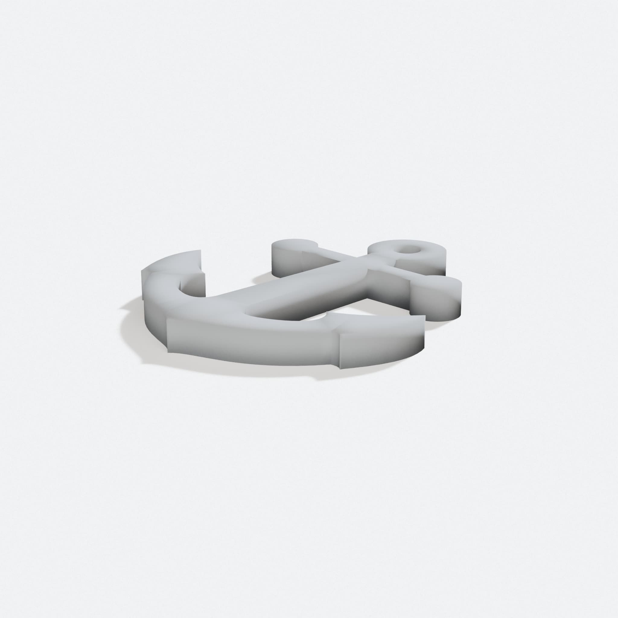Anchor Key Chain