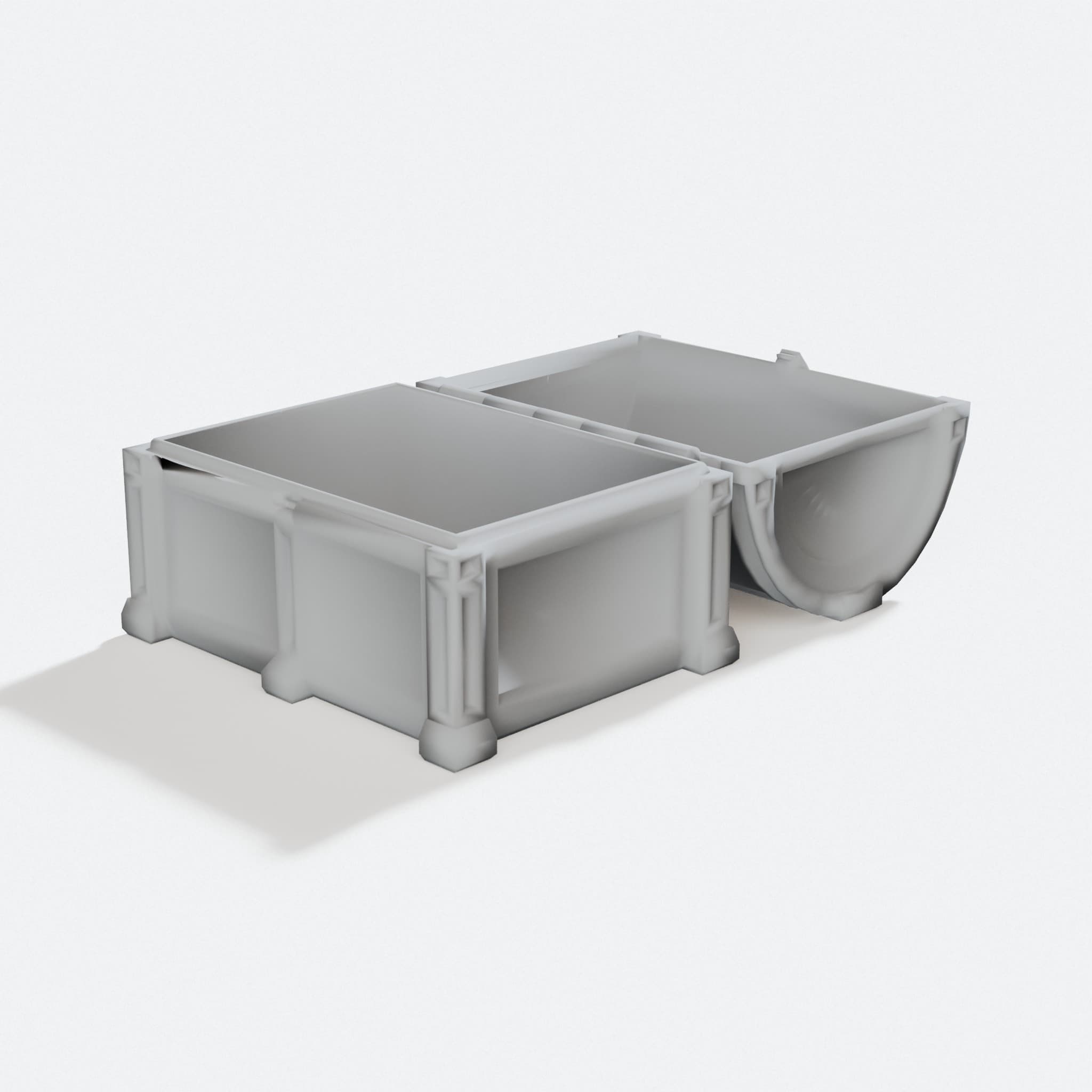 Pirate Coffer 3D Printed Ornament Box with Hinge