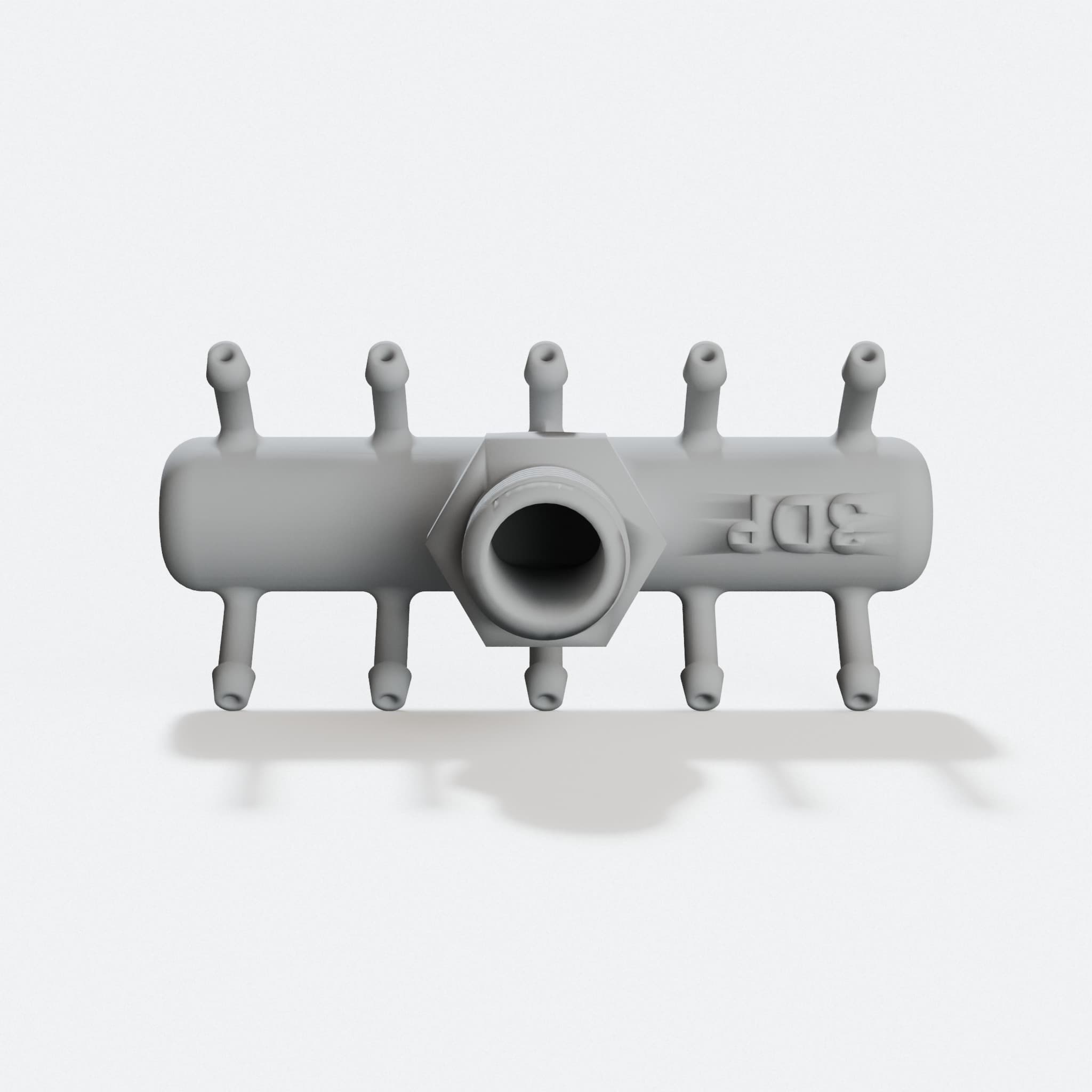 3D Printed Pump Connector for Drip Hydroponics