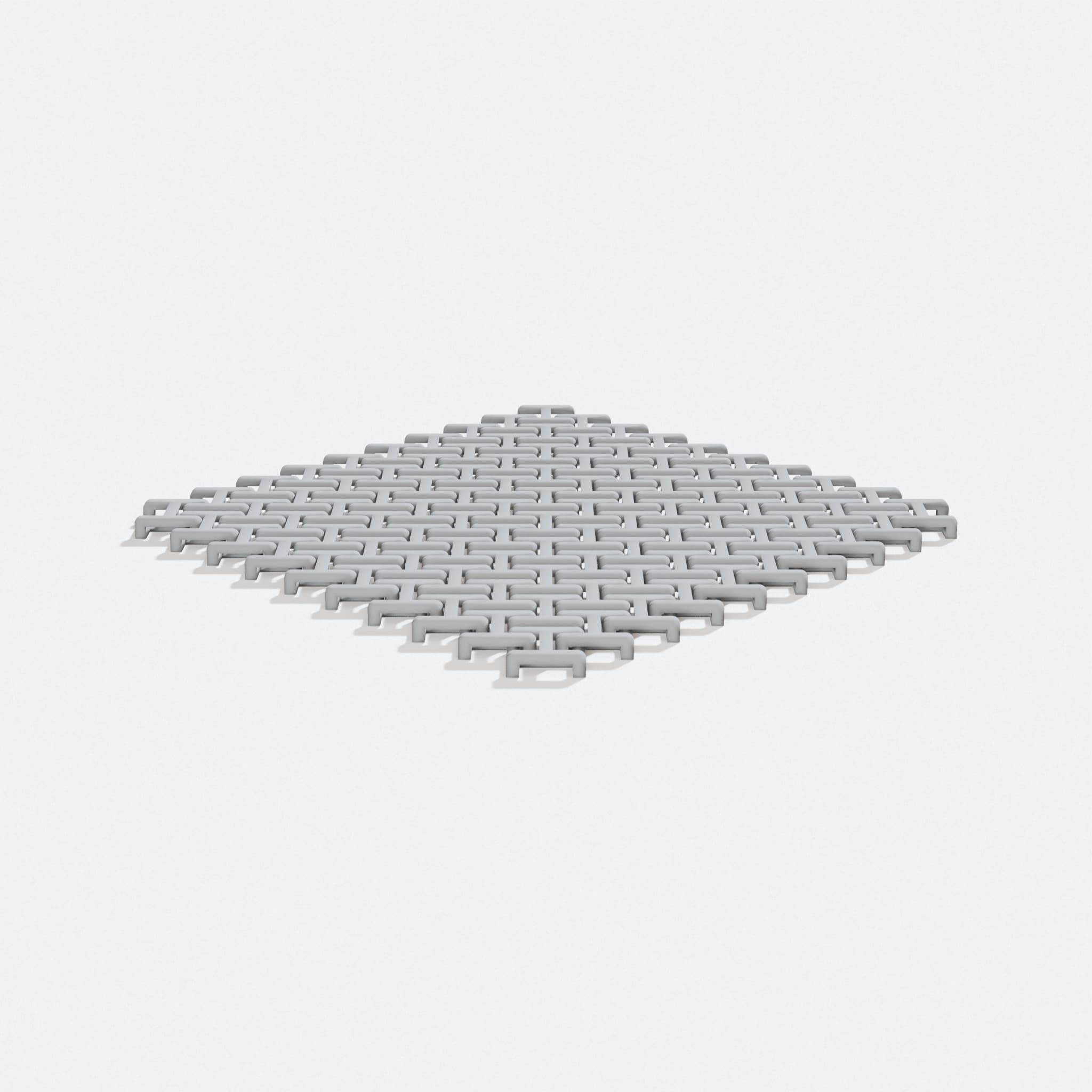 Chainmail Coasters, 3D Printed Home Decor Set