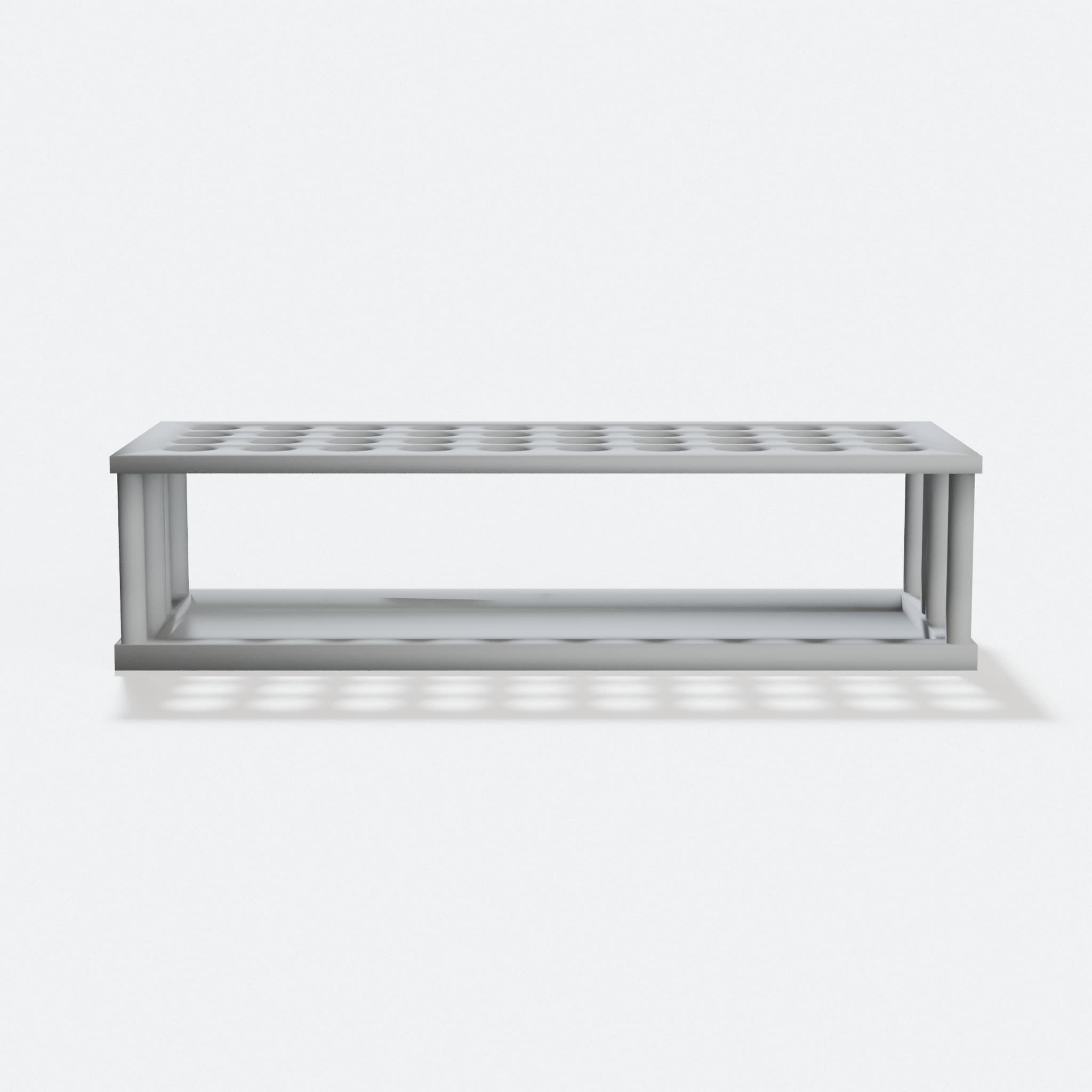 3D Printed Tools Stand with 40 Slots for Desk Organization