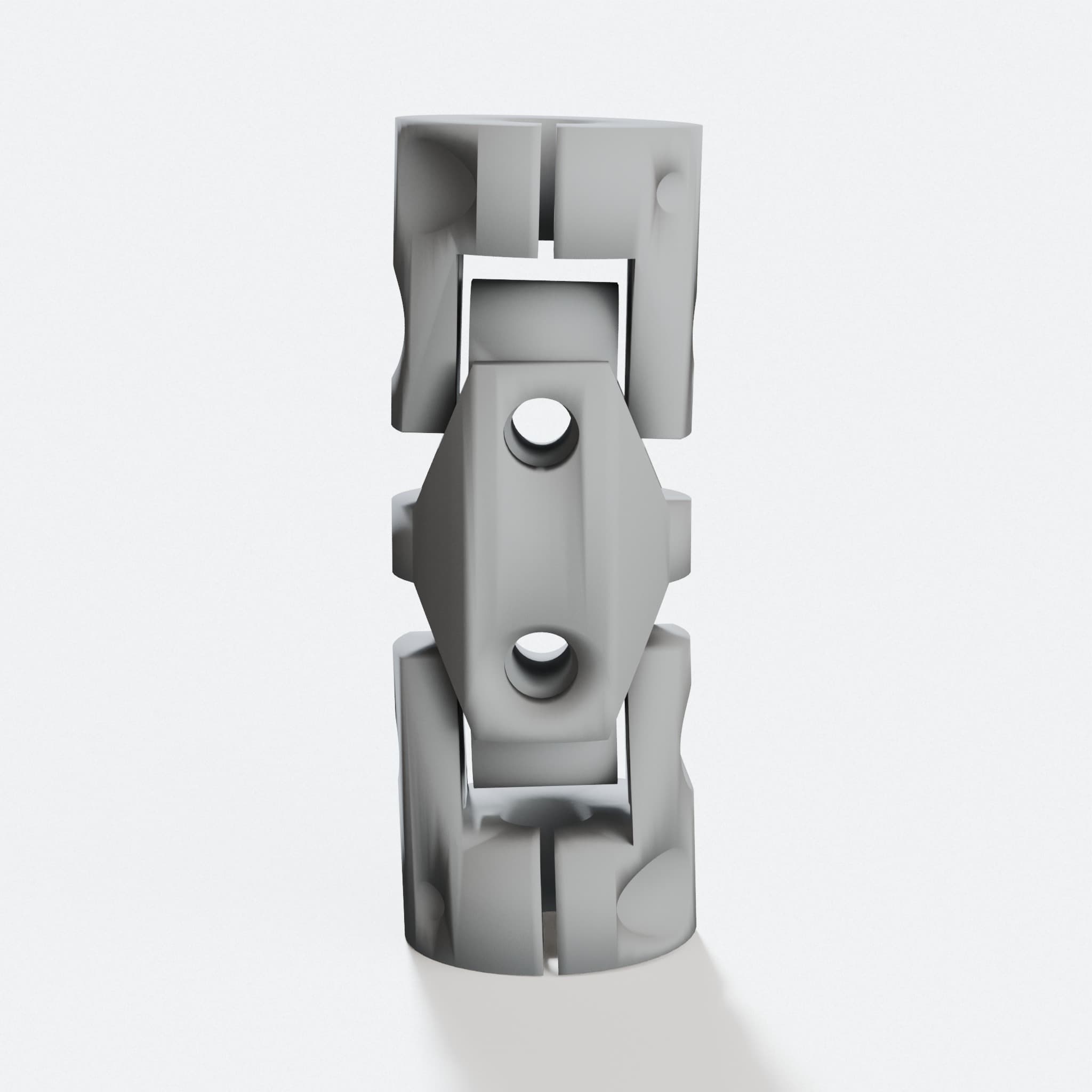 Universal Joint CNC Coupling for 3D Printers