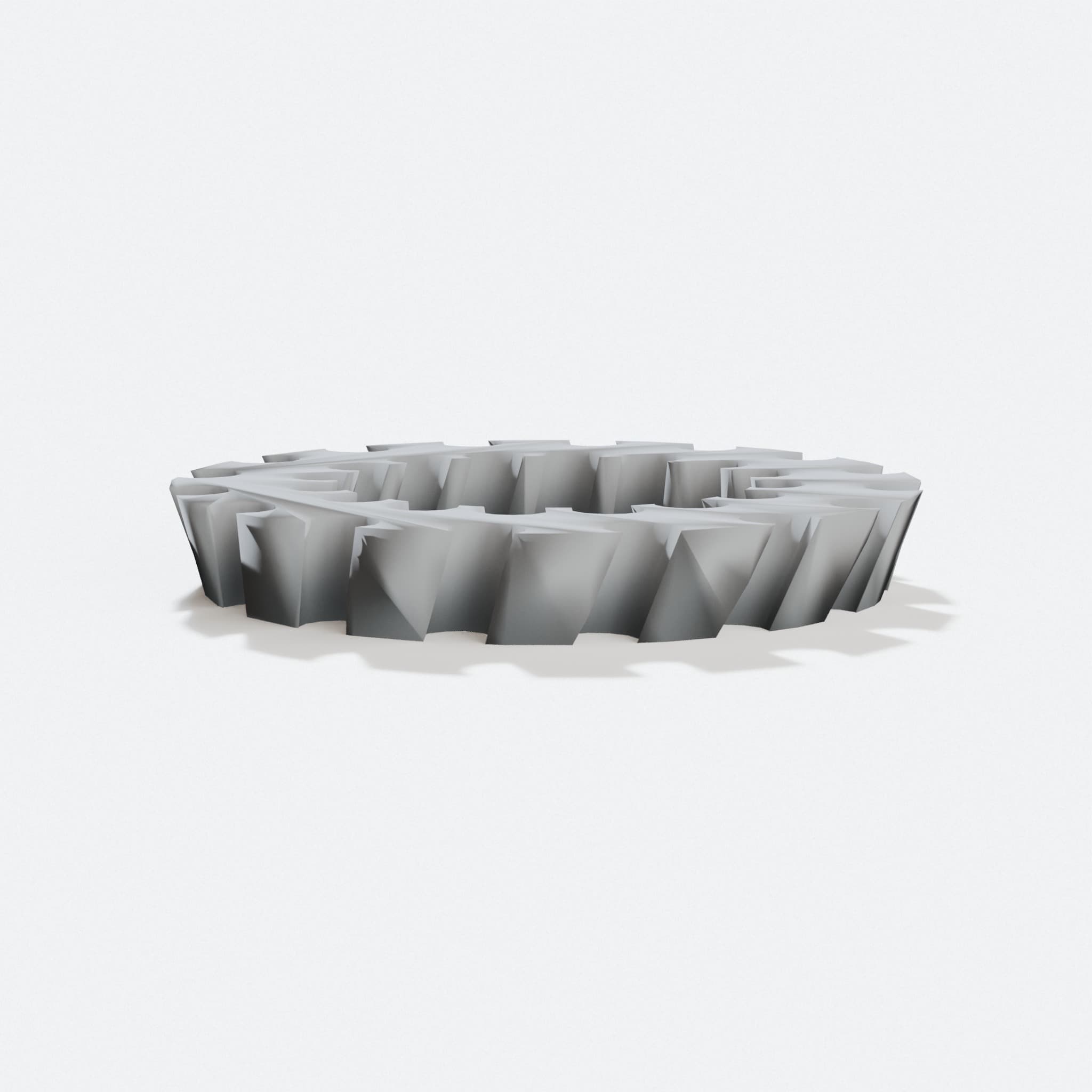 Hyperboloid Pencil Holder – Geometric Cooling Tower Design