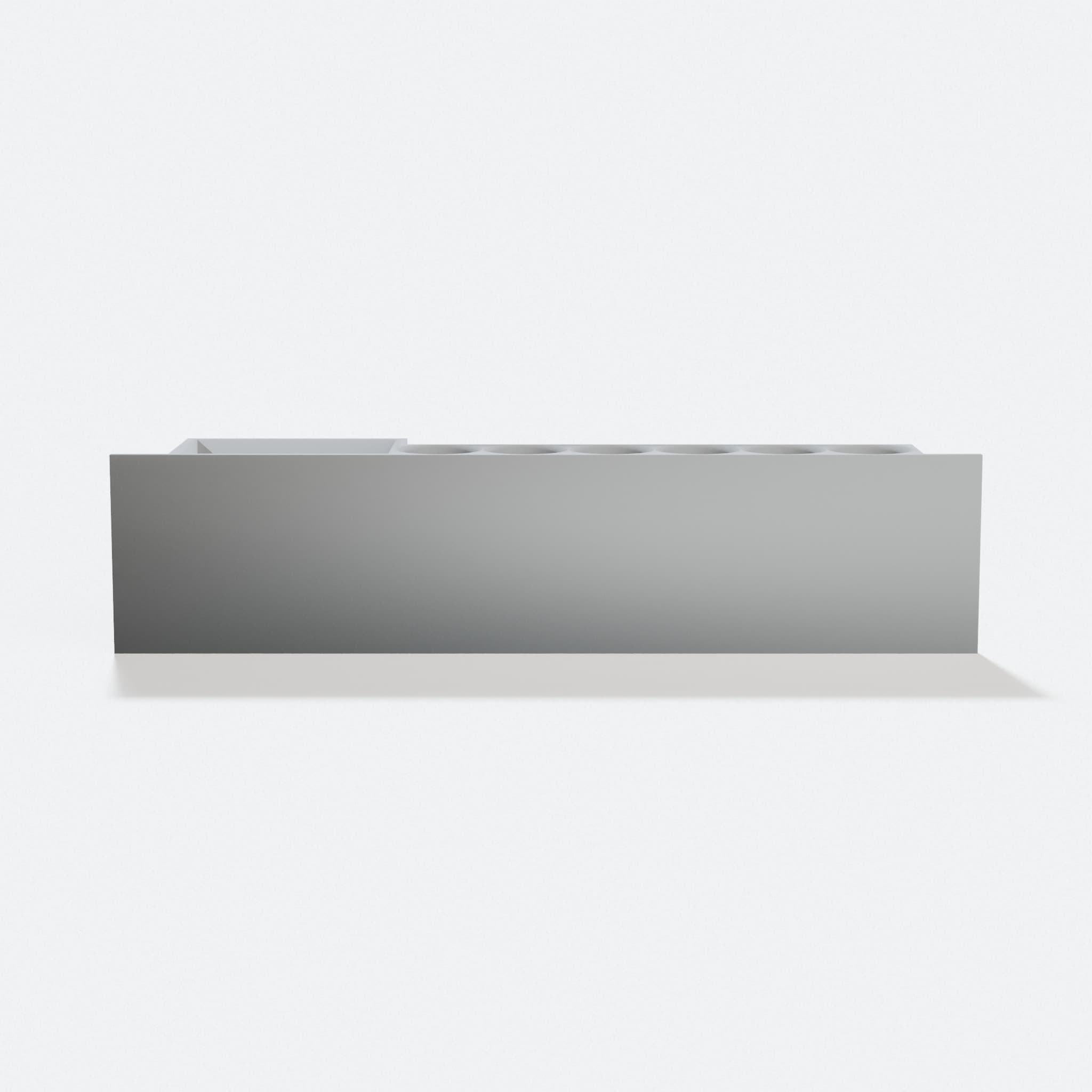 3D Printed Dry Erase Marker Holder for Desks
