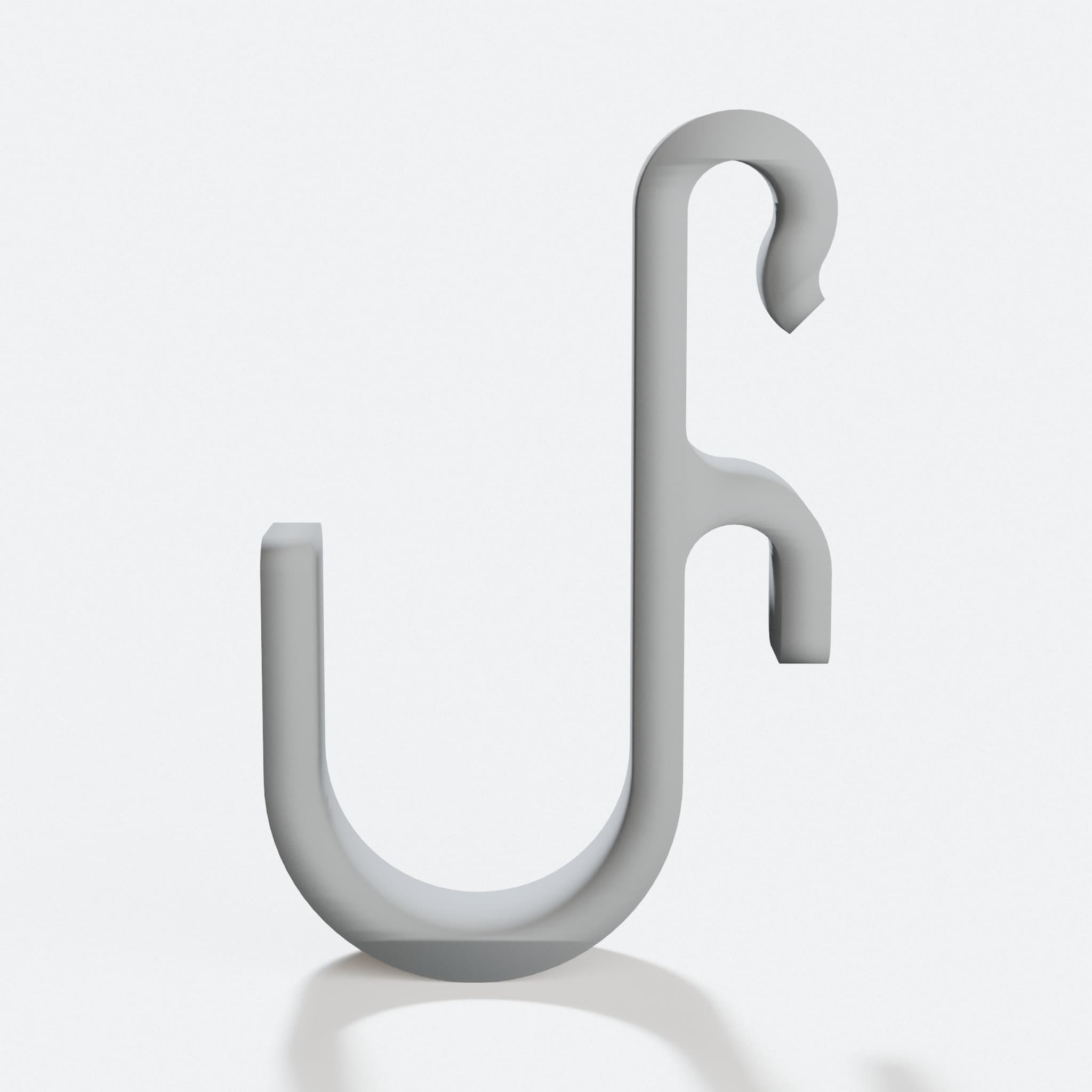Wire Shelf Hook: 3D-Printable Organizer for Your Storage