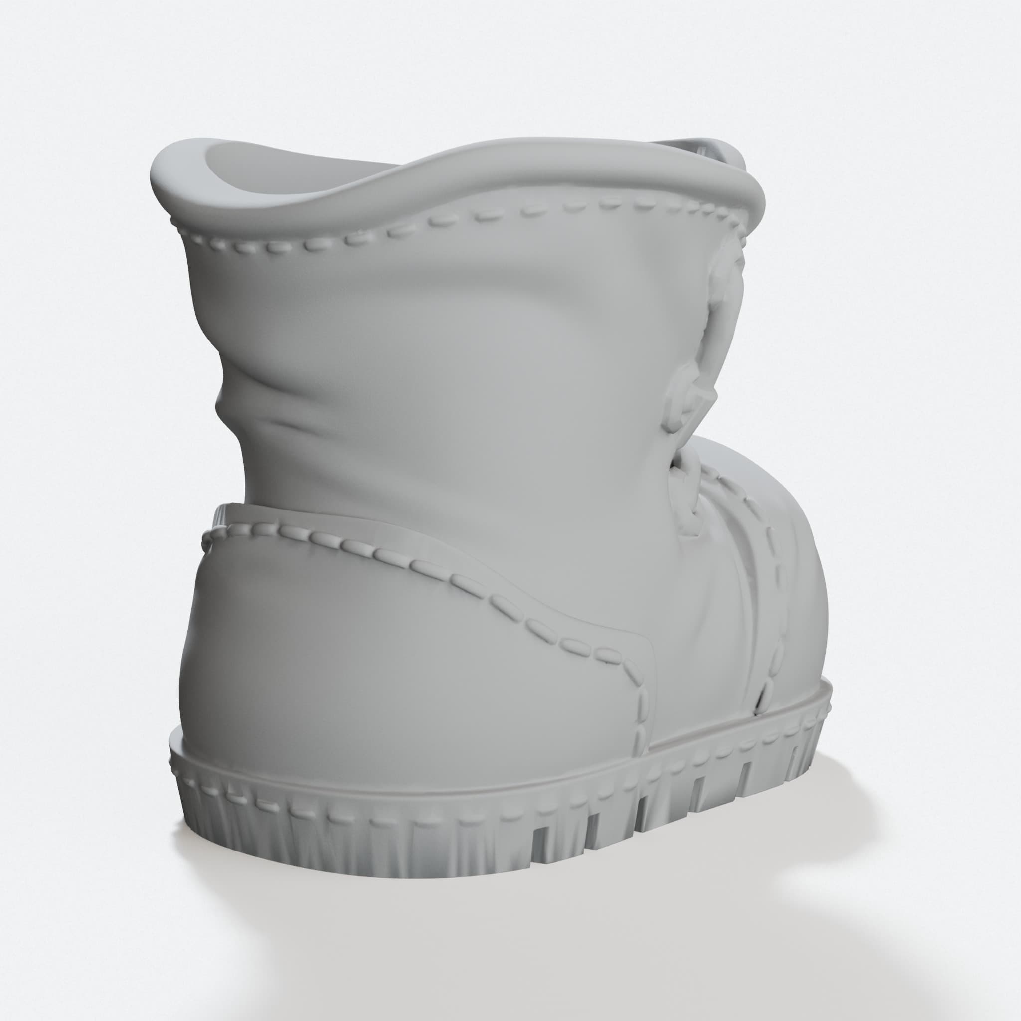 Boot Planter: 3D Printed Office Desk Planter