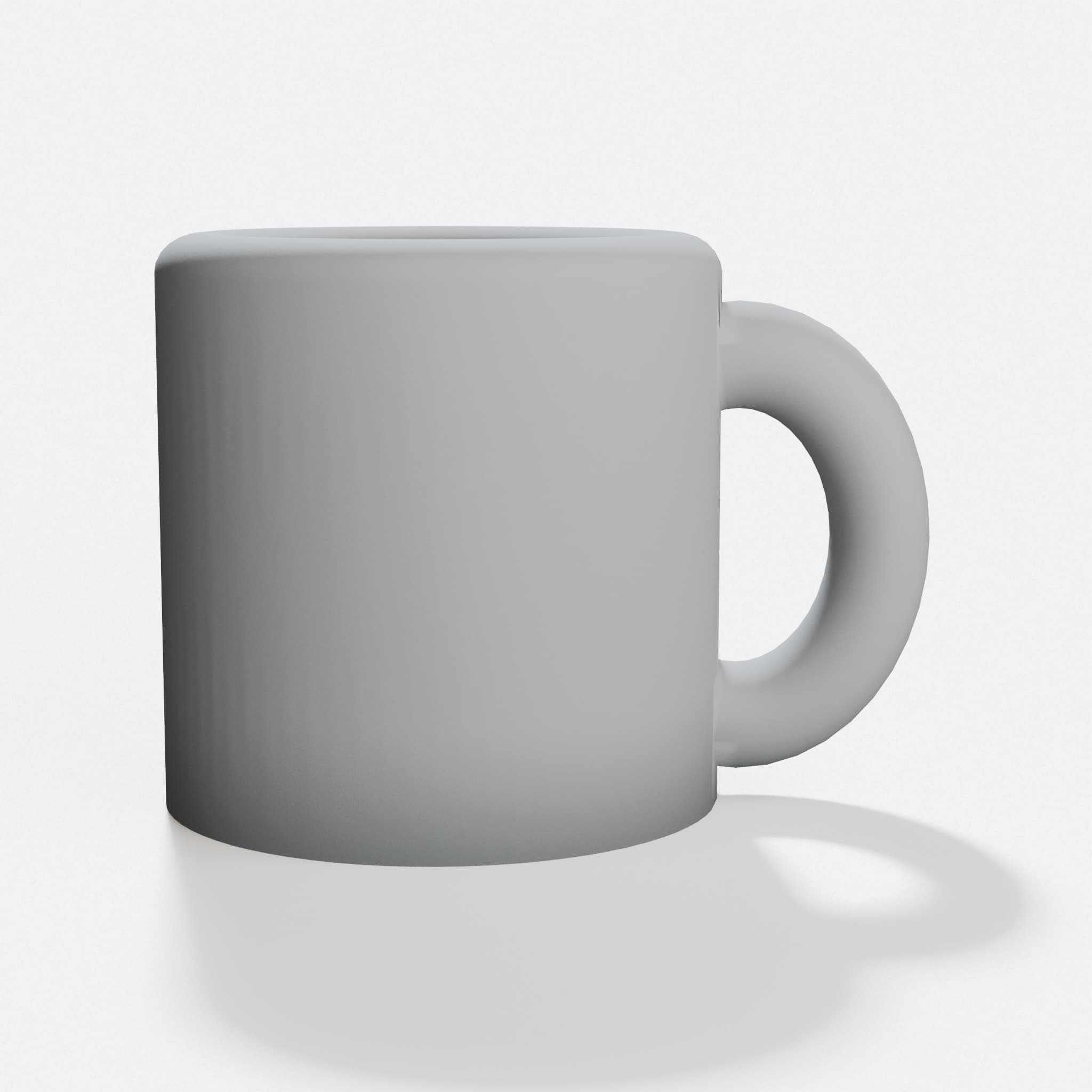 Miniature Dollhouse Coffee Mug, 3D Printed