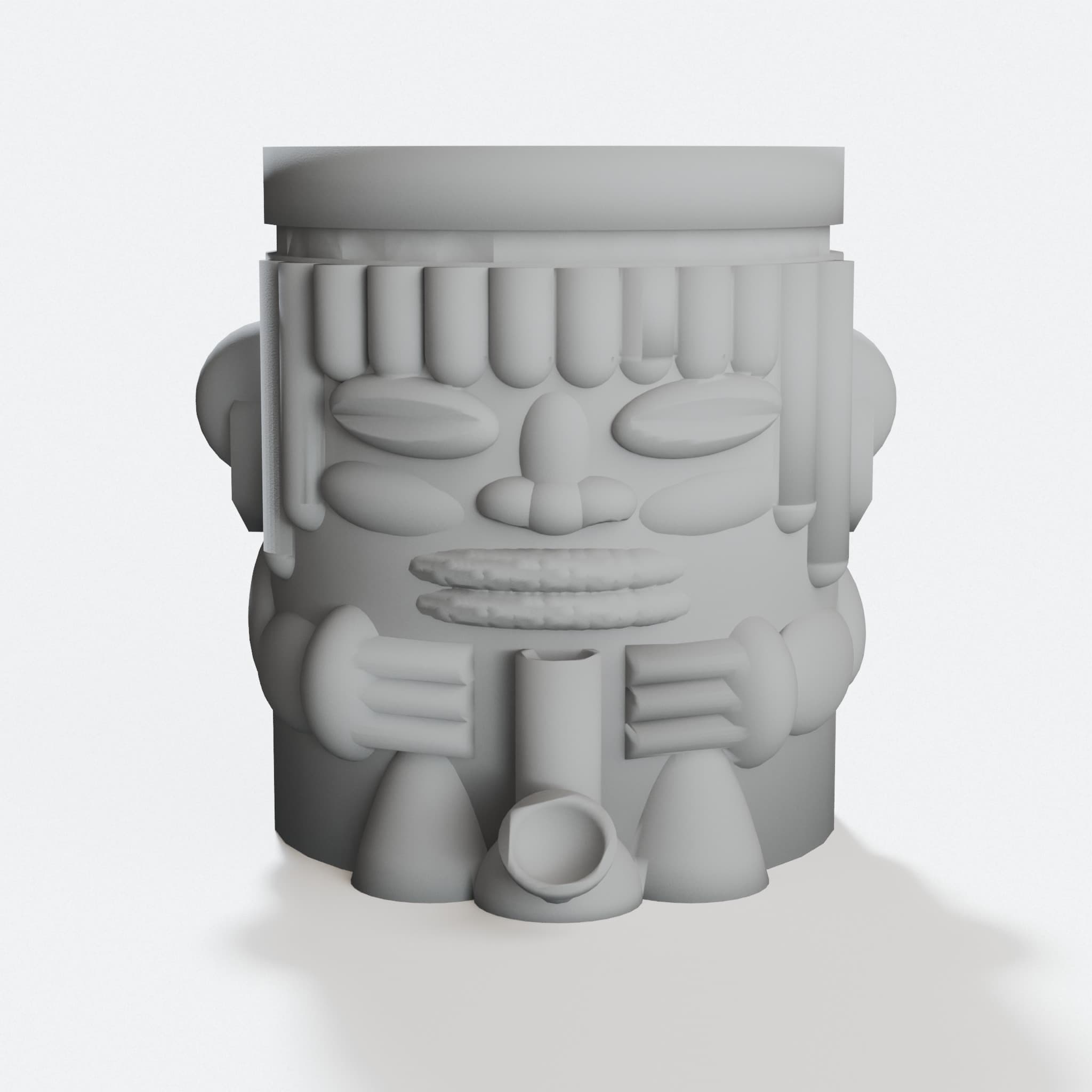 Nepenthes 3D Printed Planter for Herbs and Plants