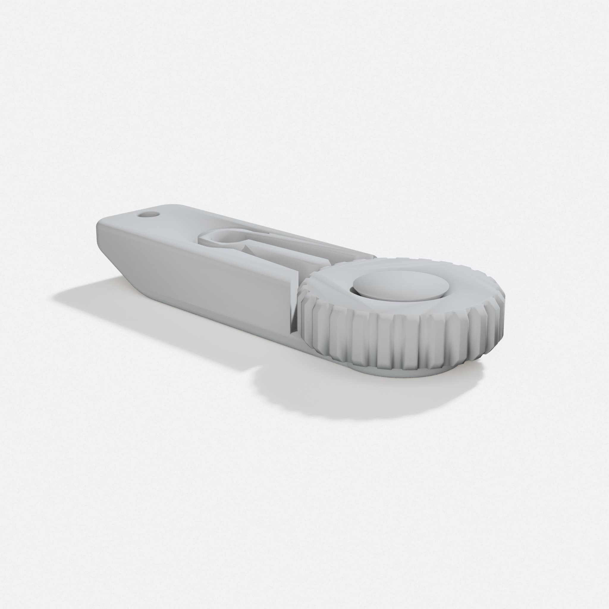 Fidget Clicker Free Wheel 3D Printed Toy