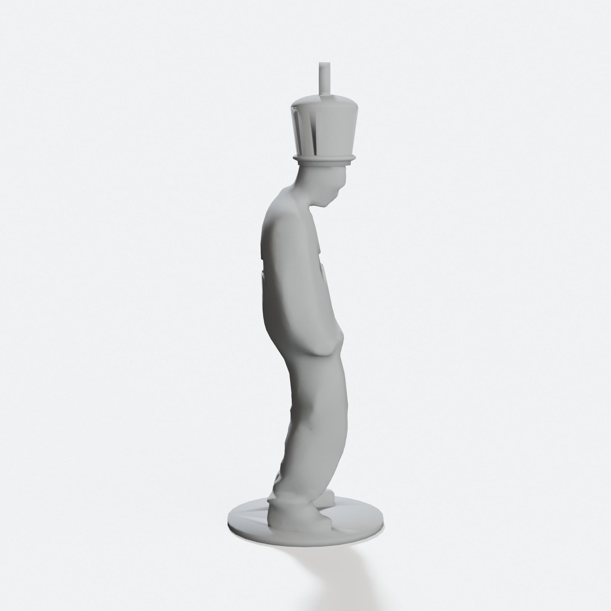 Gangsta Chess Set – 3D Printed Street-Themed Chess Game