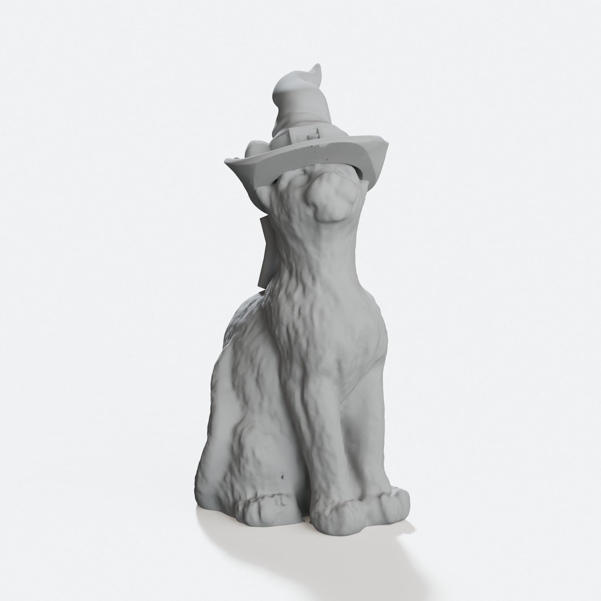 Witch's Cat Halloween Ornament