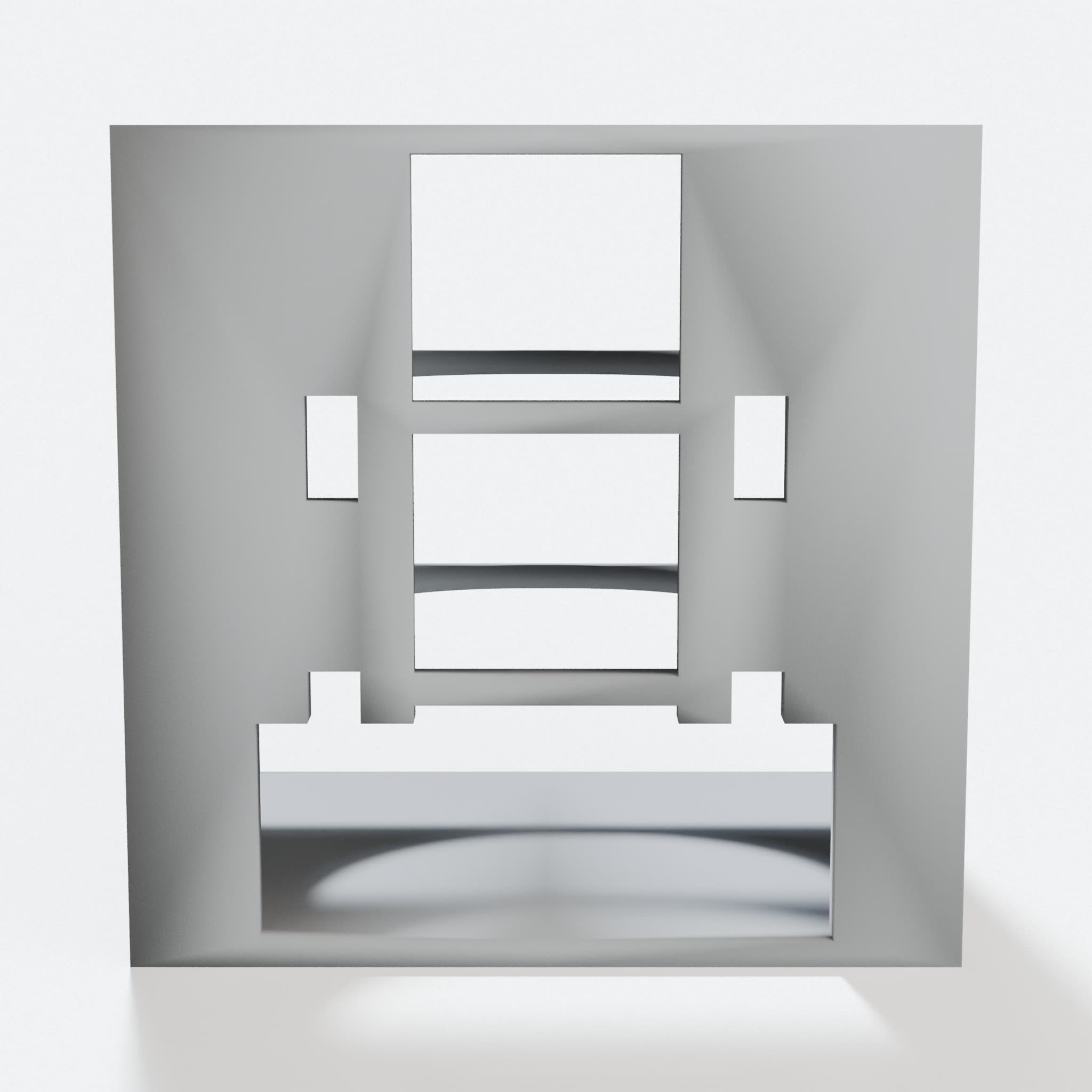 Skadis Universal 3 Drawer Parts Cabinet