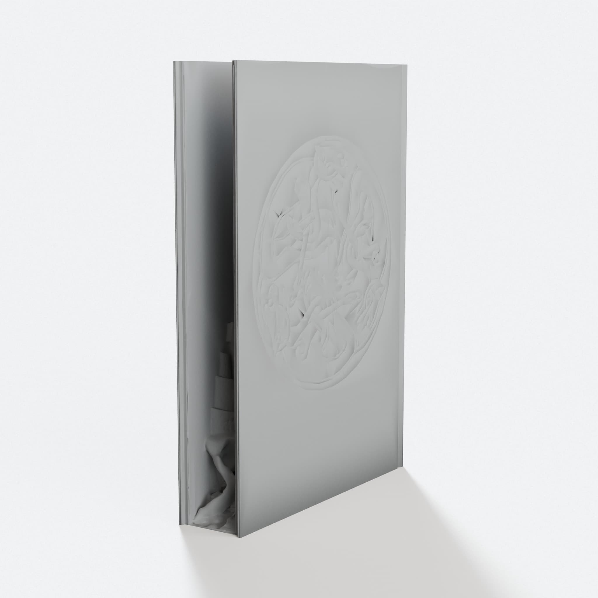 Magic Book Bookshelf Insert 3D Printed Home Decor