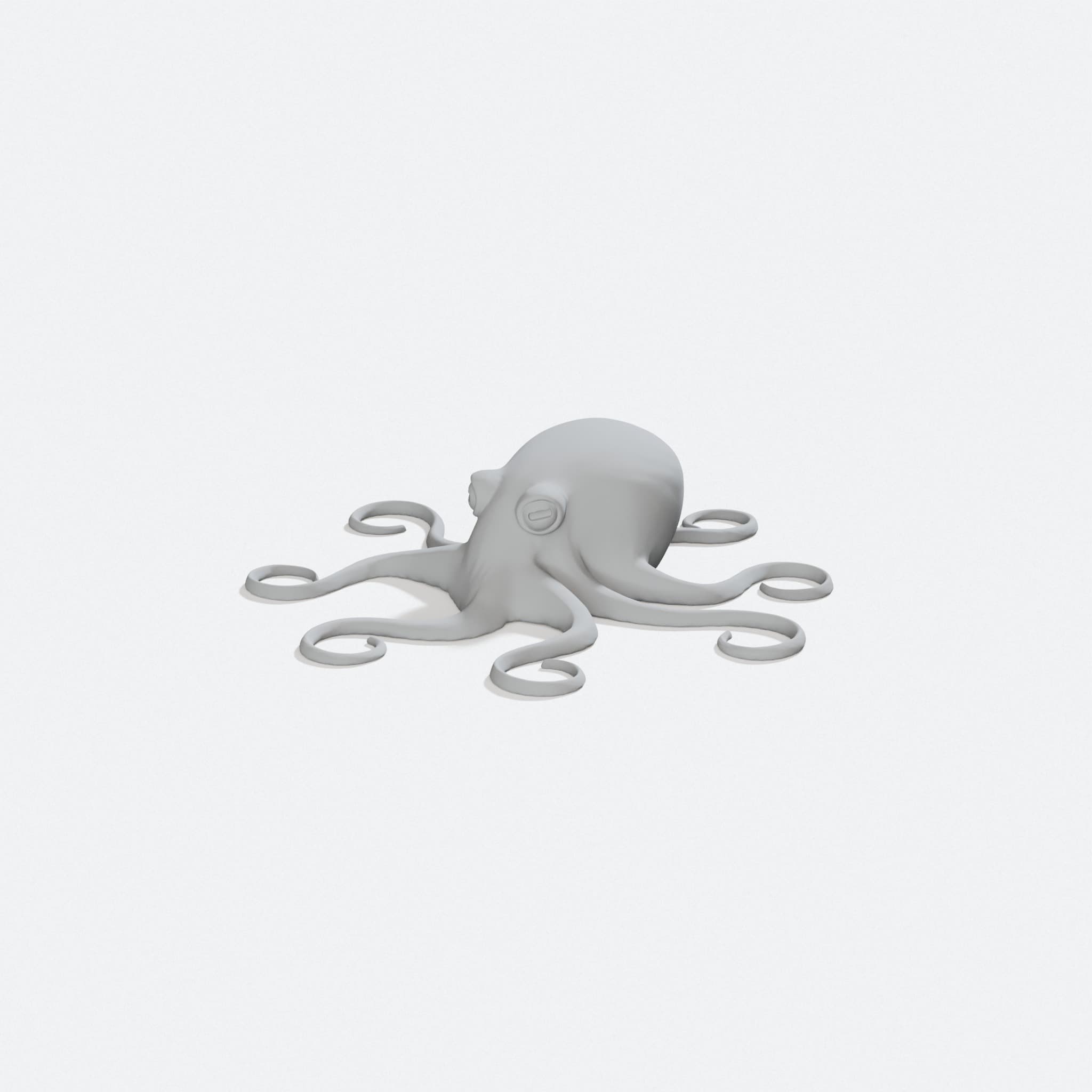 Hair Stick for Octopus Bun Cover 3D Printed Gift