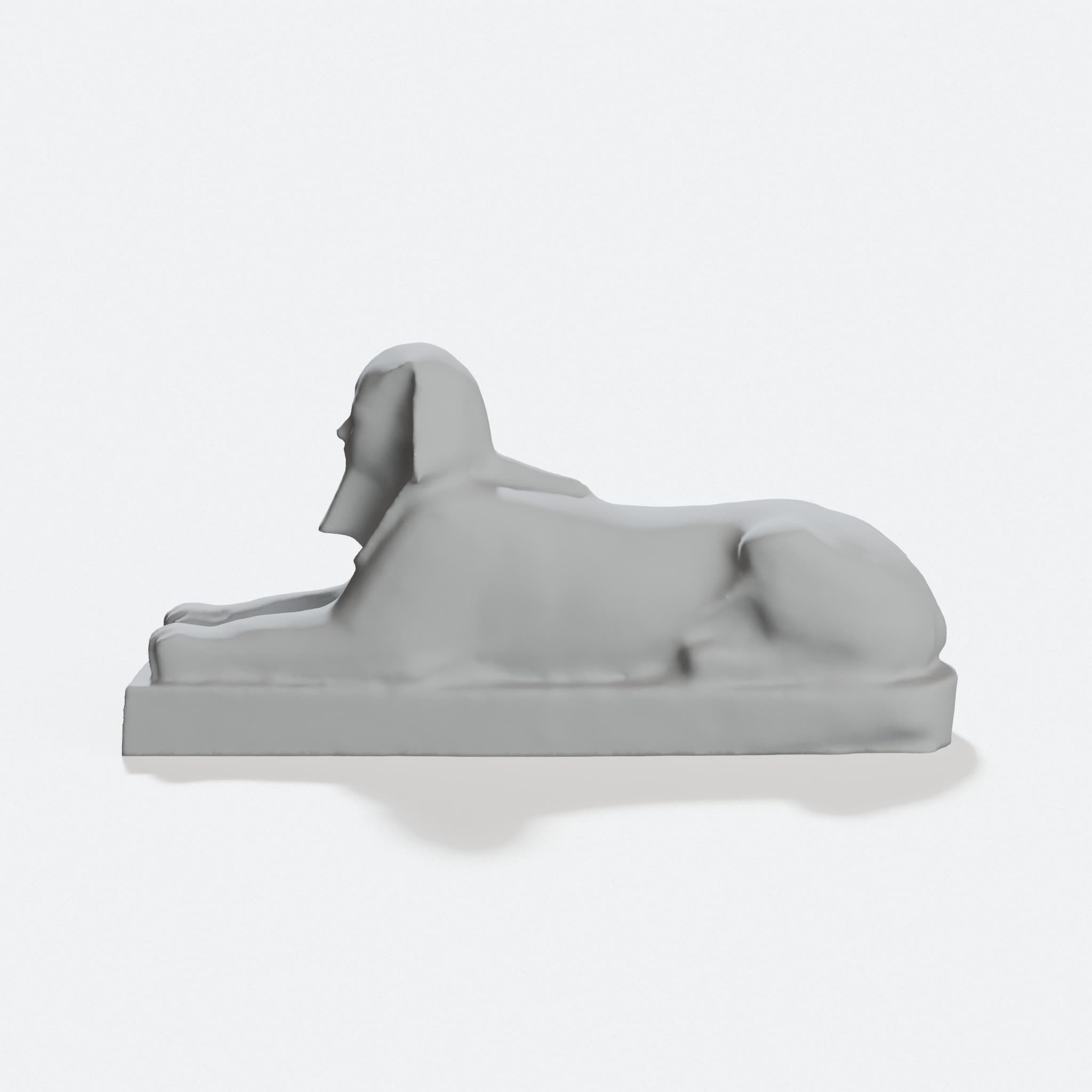 Sphinx of Hatshepsut 3D Print Model - Ancient Egyptian Art