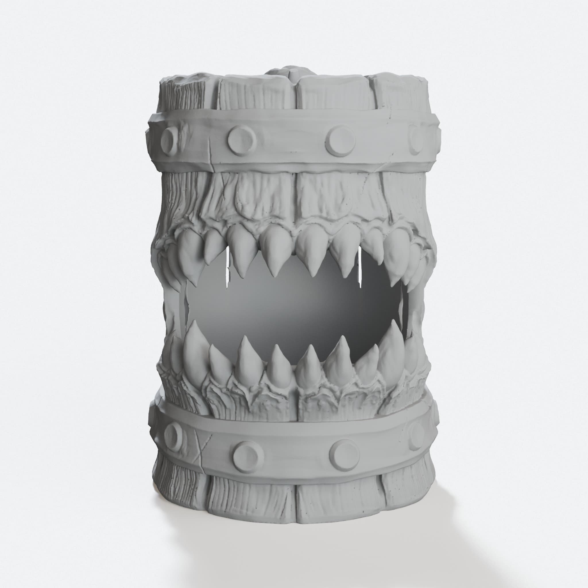 Mimic Mug 3D Printed Can Holder for DnD Fans