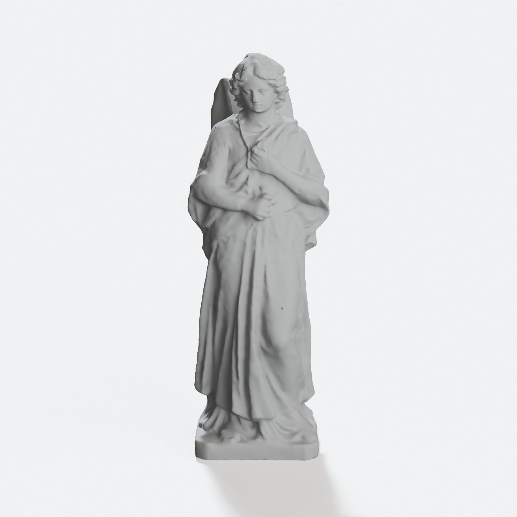Angel Statue 3D Print – Our Lady Star of the Sea Sculpture