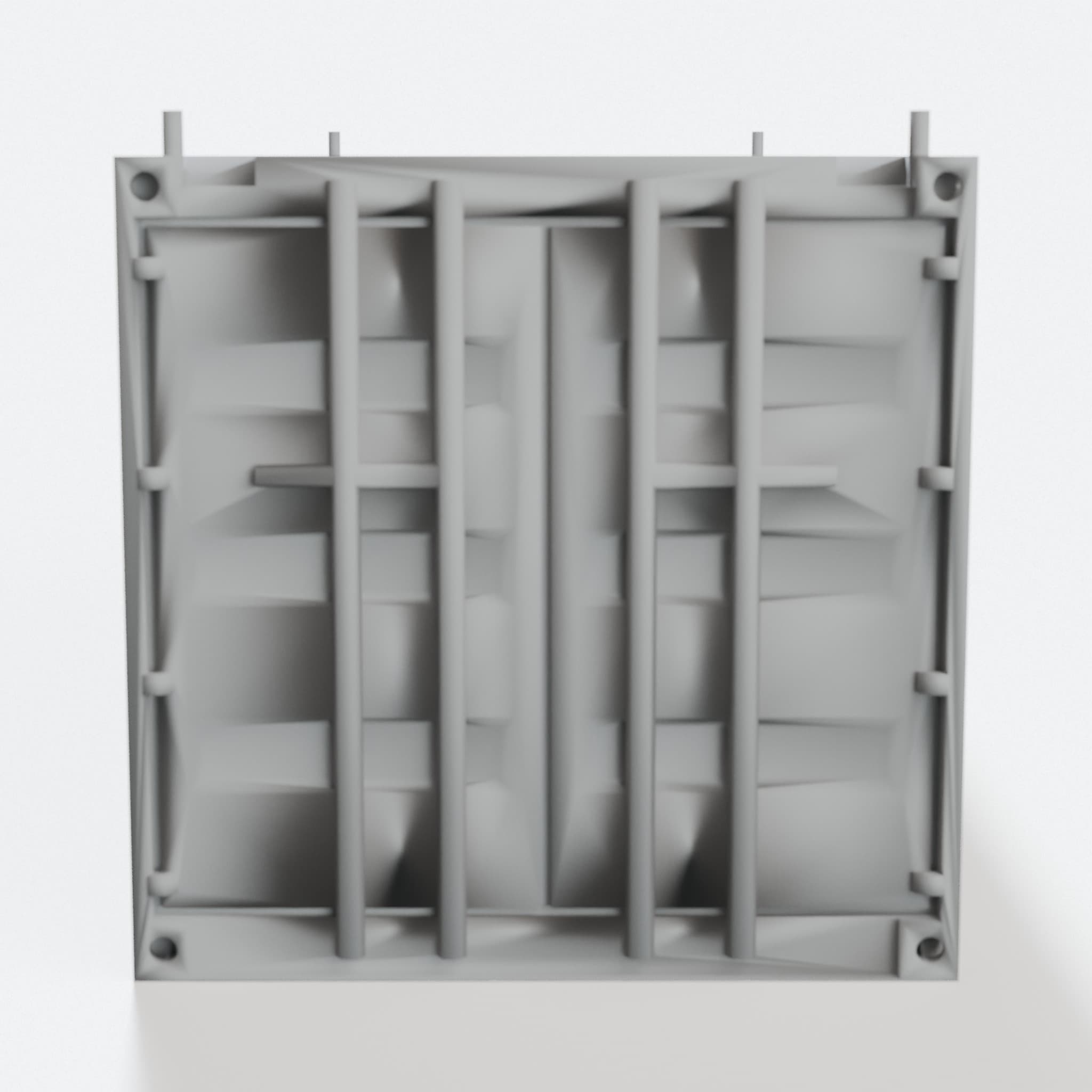 HO Scale 20ft Container, 3D Printed Toy for Model Train Layouts