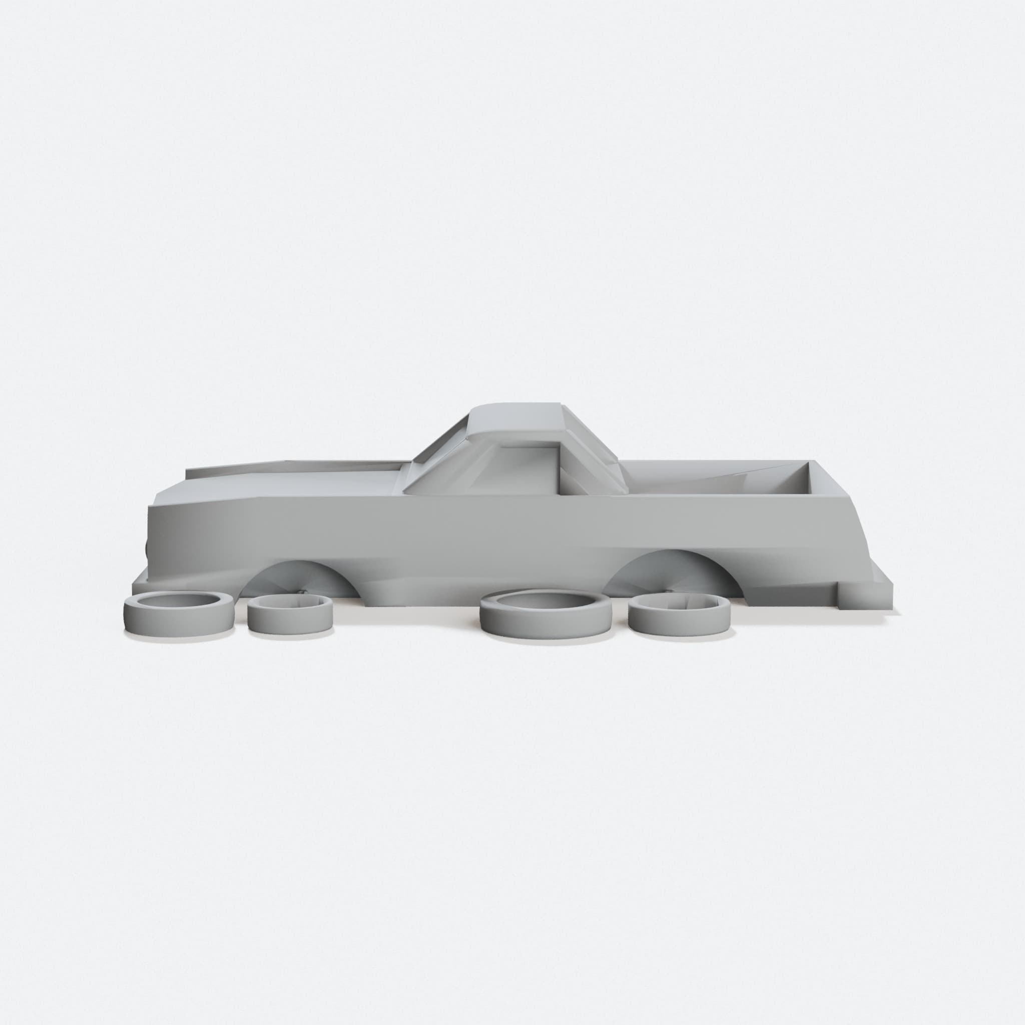 Customizable Toy Car – 3D Printed with 90,000+ Combinations